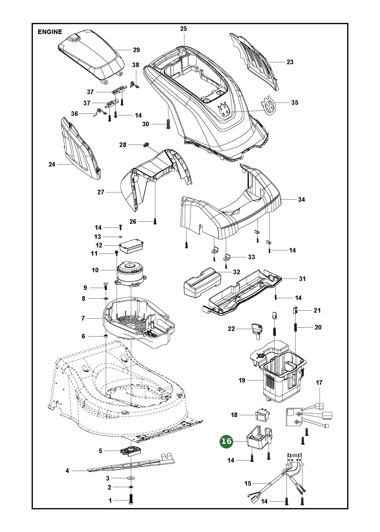 Position im Ersatzteilkatalog