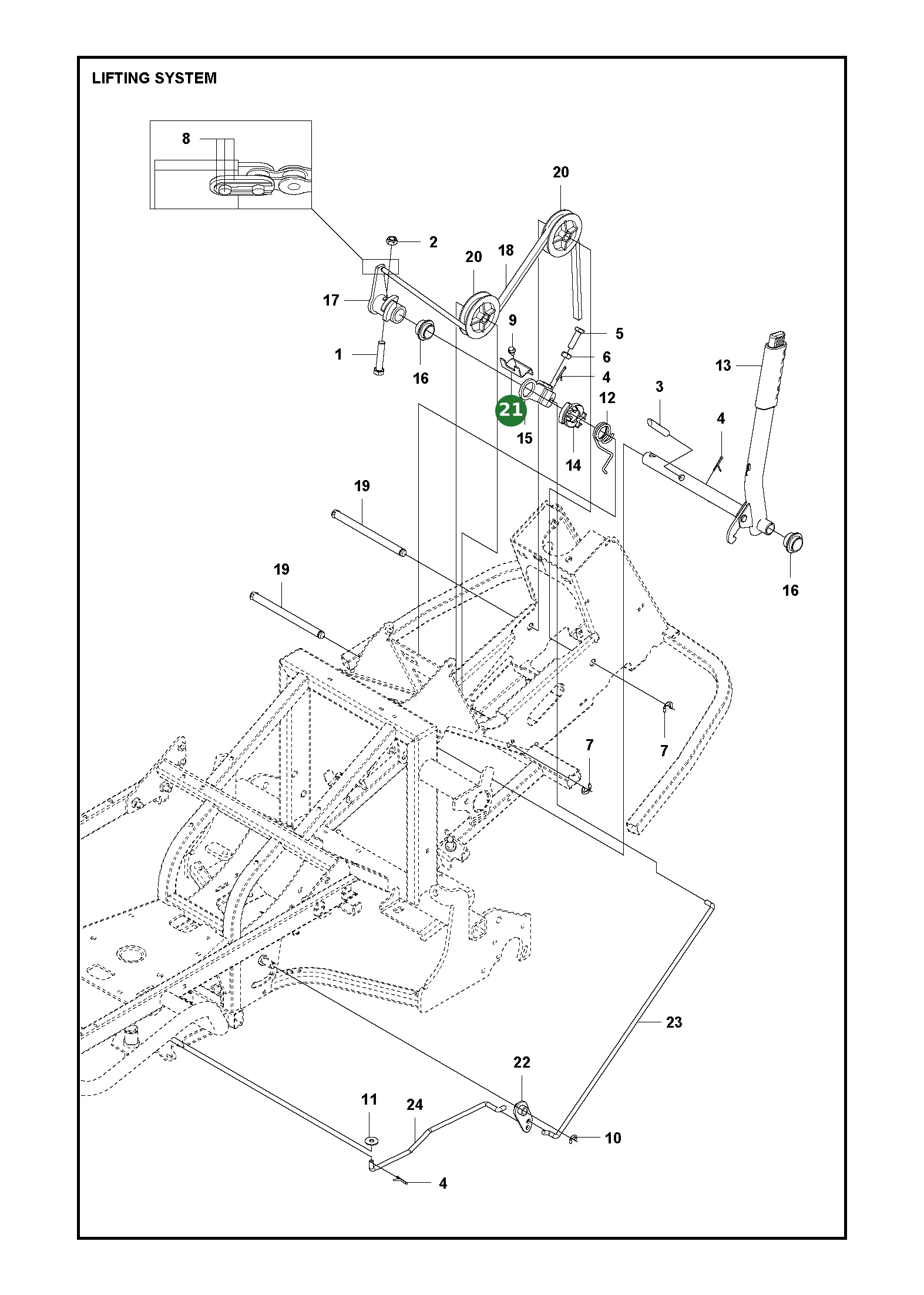 Position im Ersatzteilkatalog