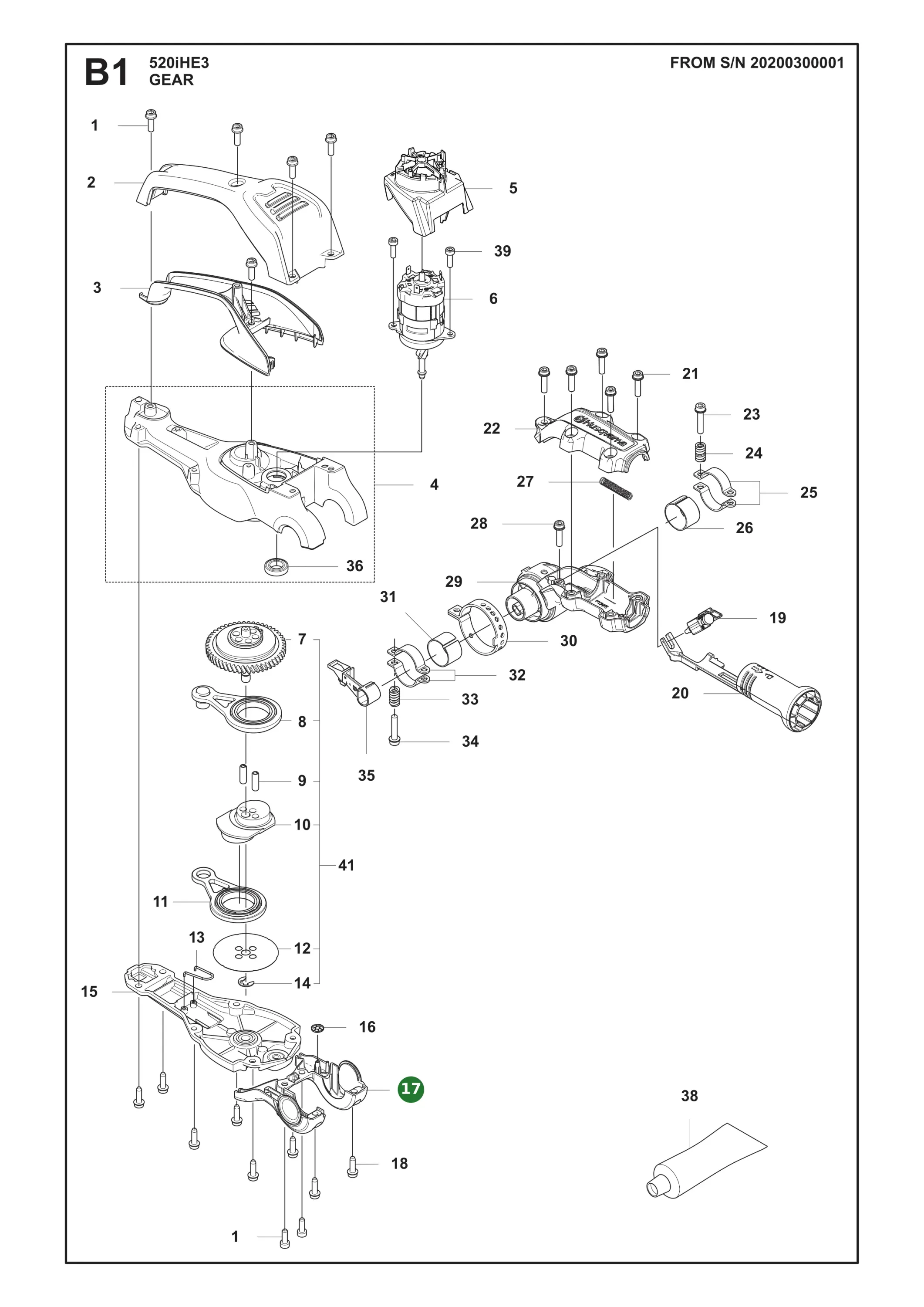 Position im Ersatzteilkatalog
