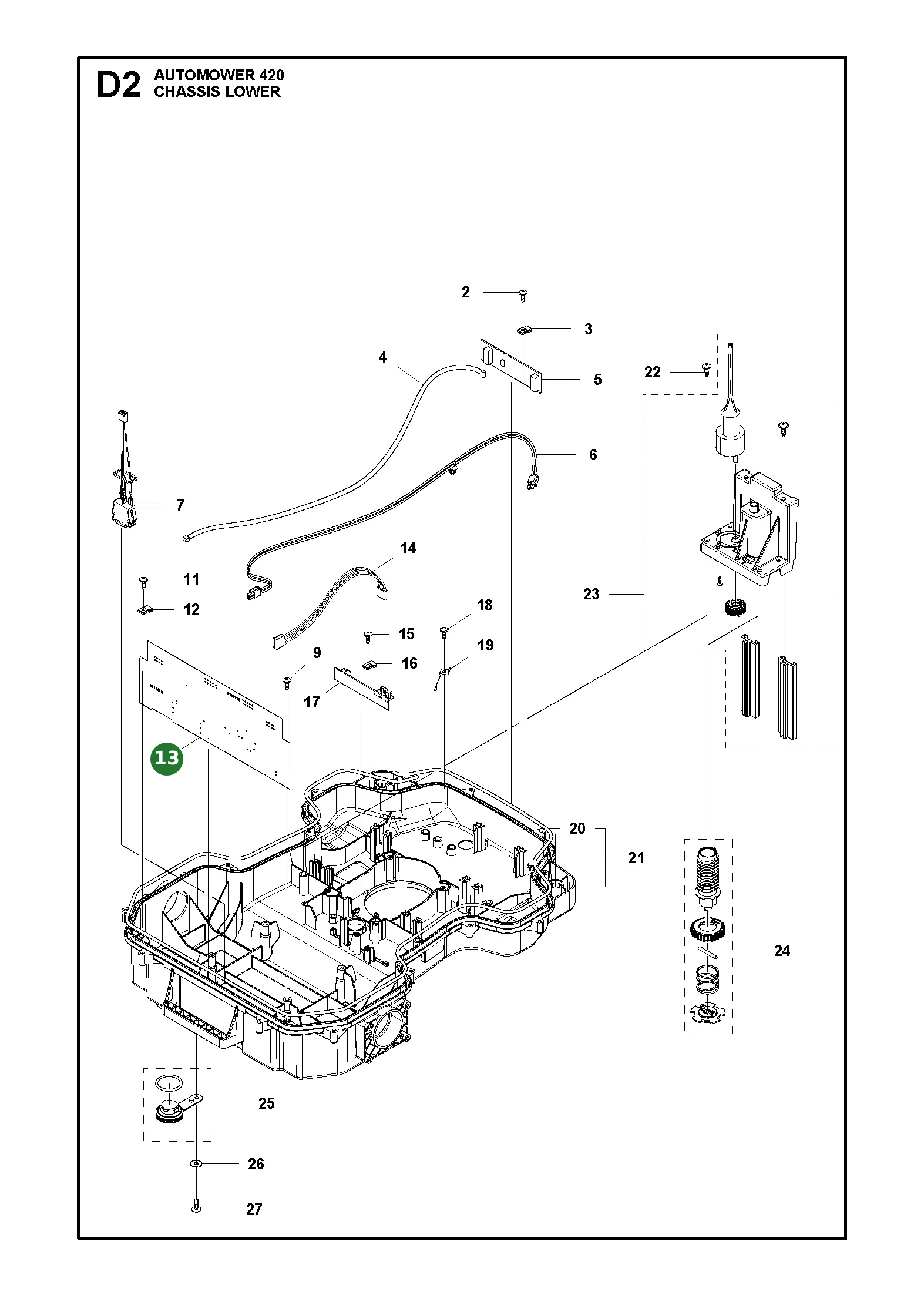 Position im Ersatzteilkatalog
