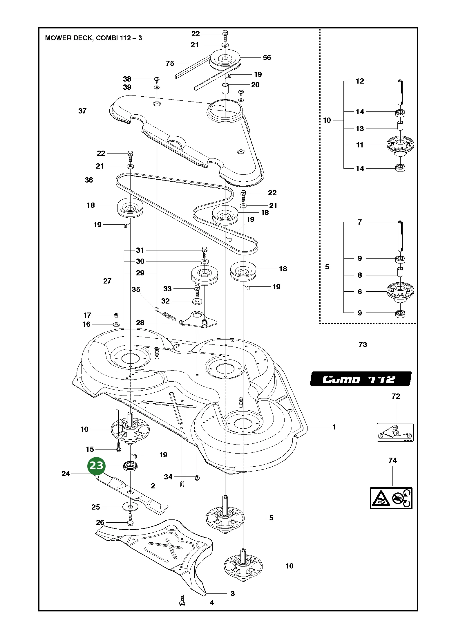 Position im Ersatzteilkatalog