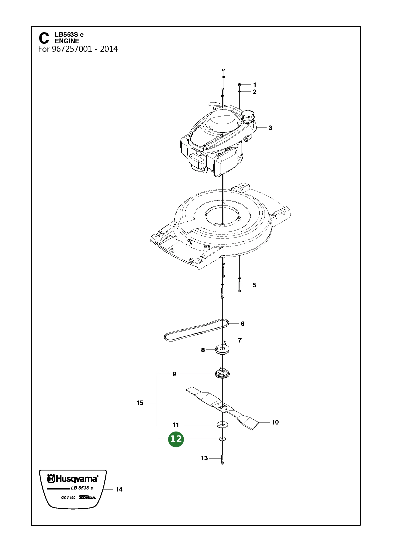 Position im Ersatzteilkatalog