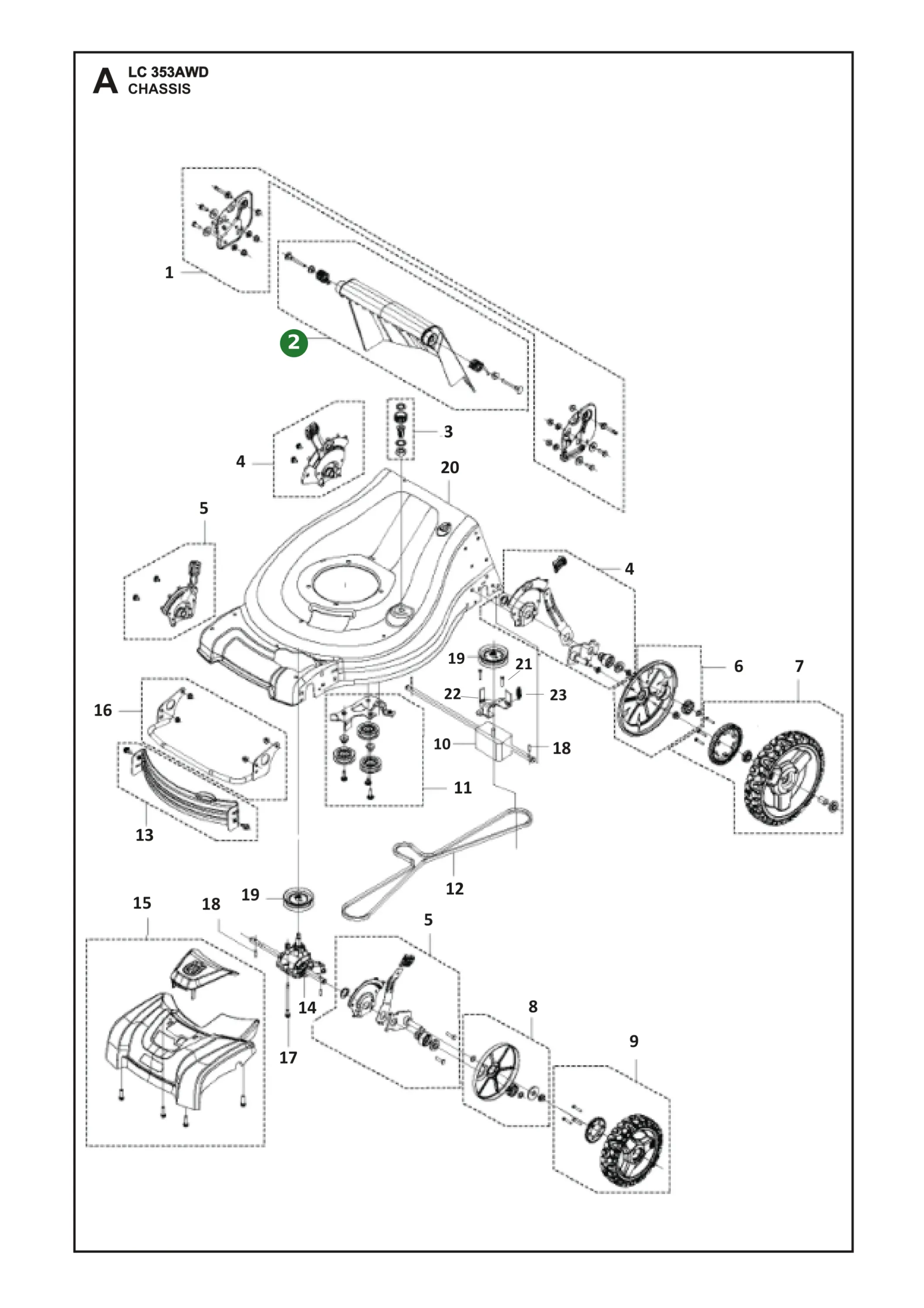 Position im Ersatzteilkatalog