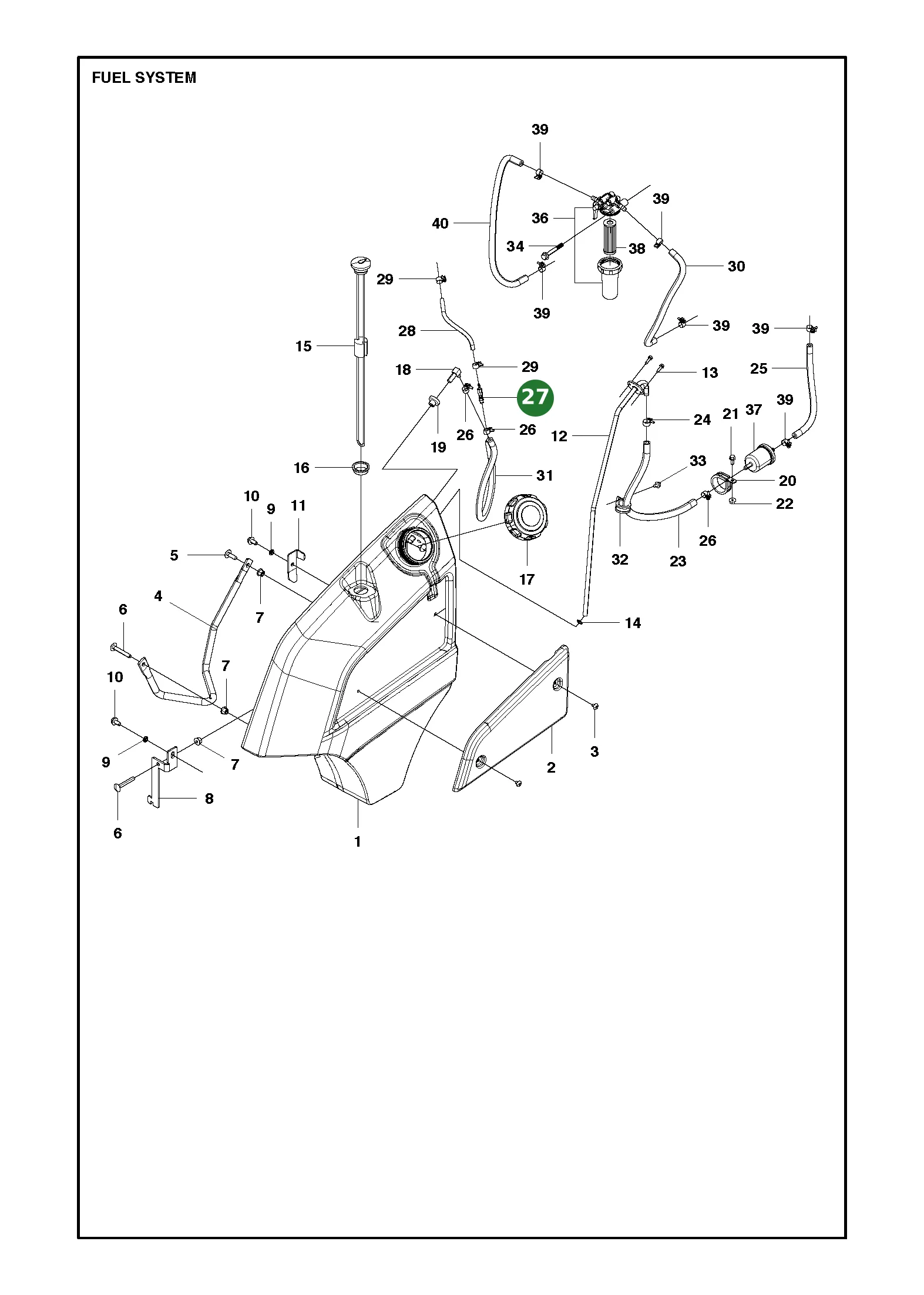 Position im Ersatzteilkatalog