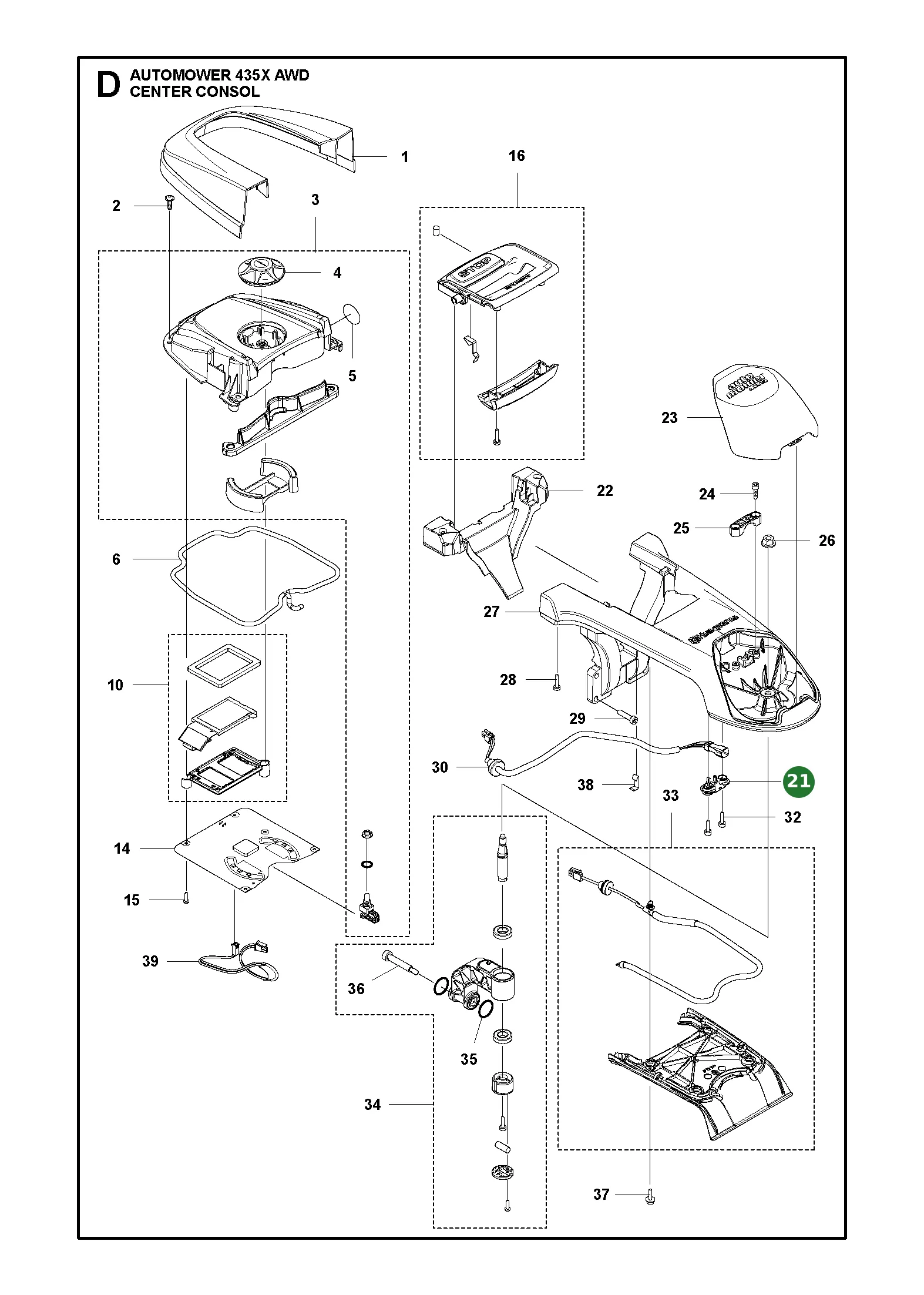Position im Ersatzteilkatalog