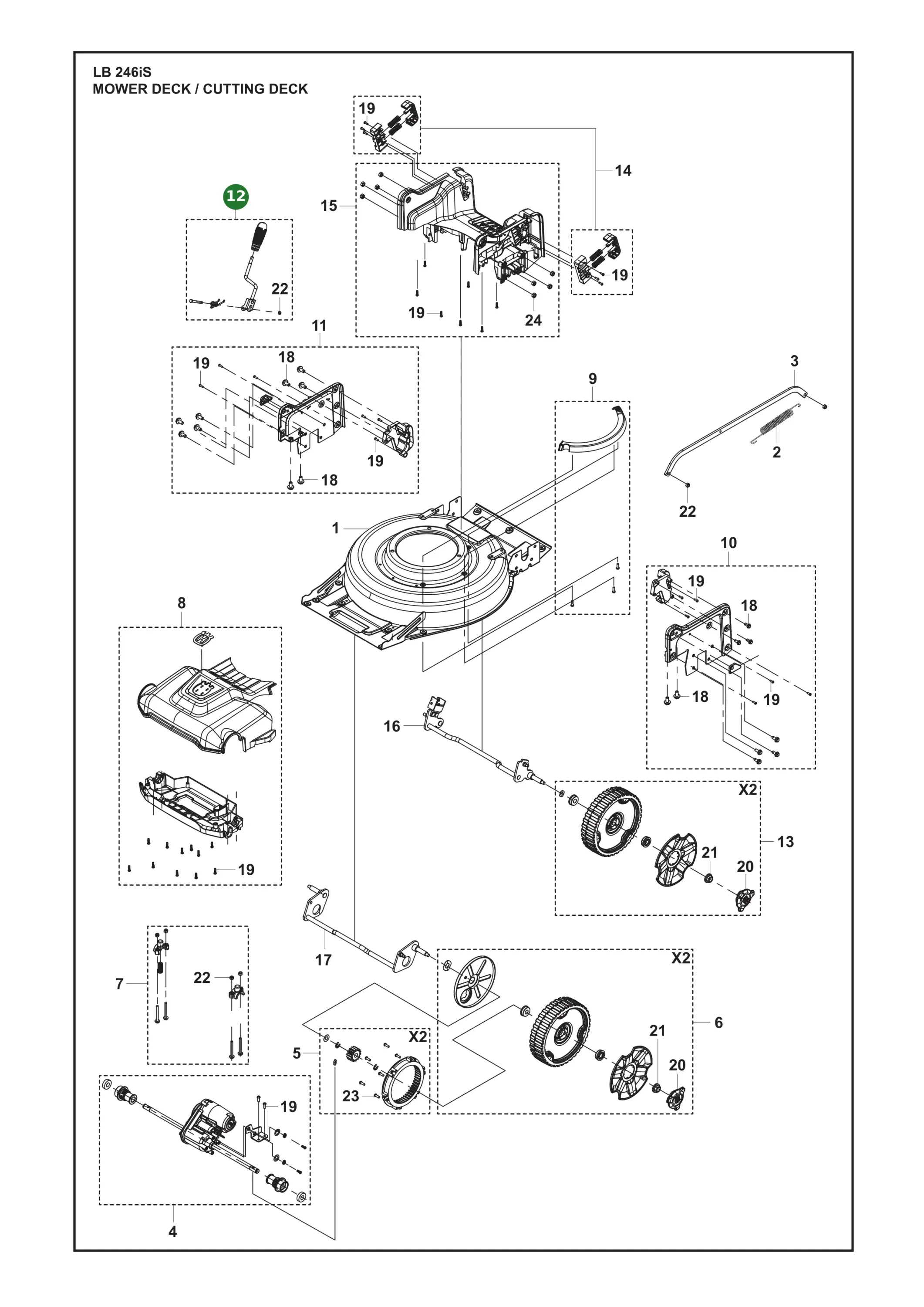 Position im Ersatzteilkatalog
