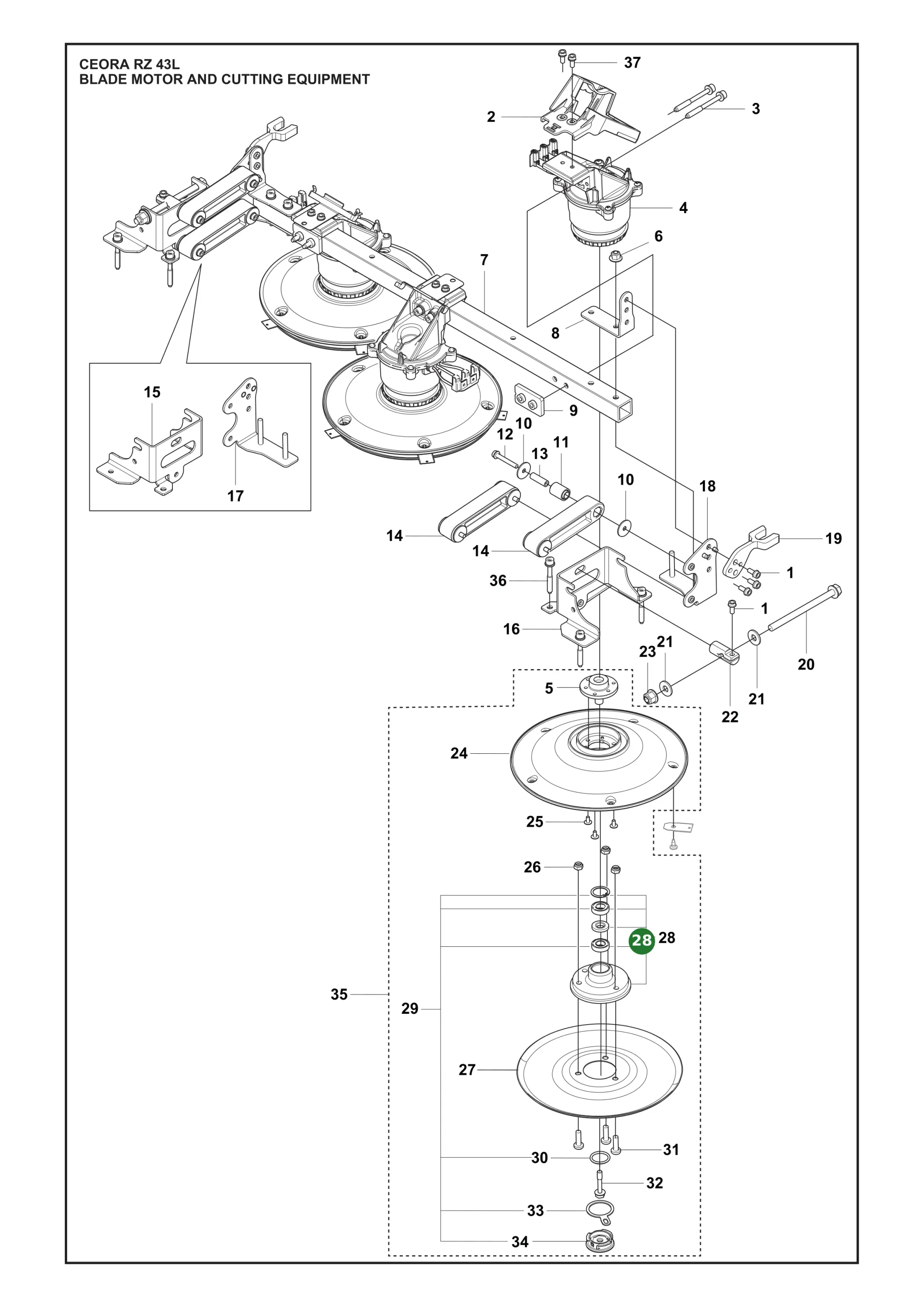 Position im Ersatzteilkatalog