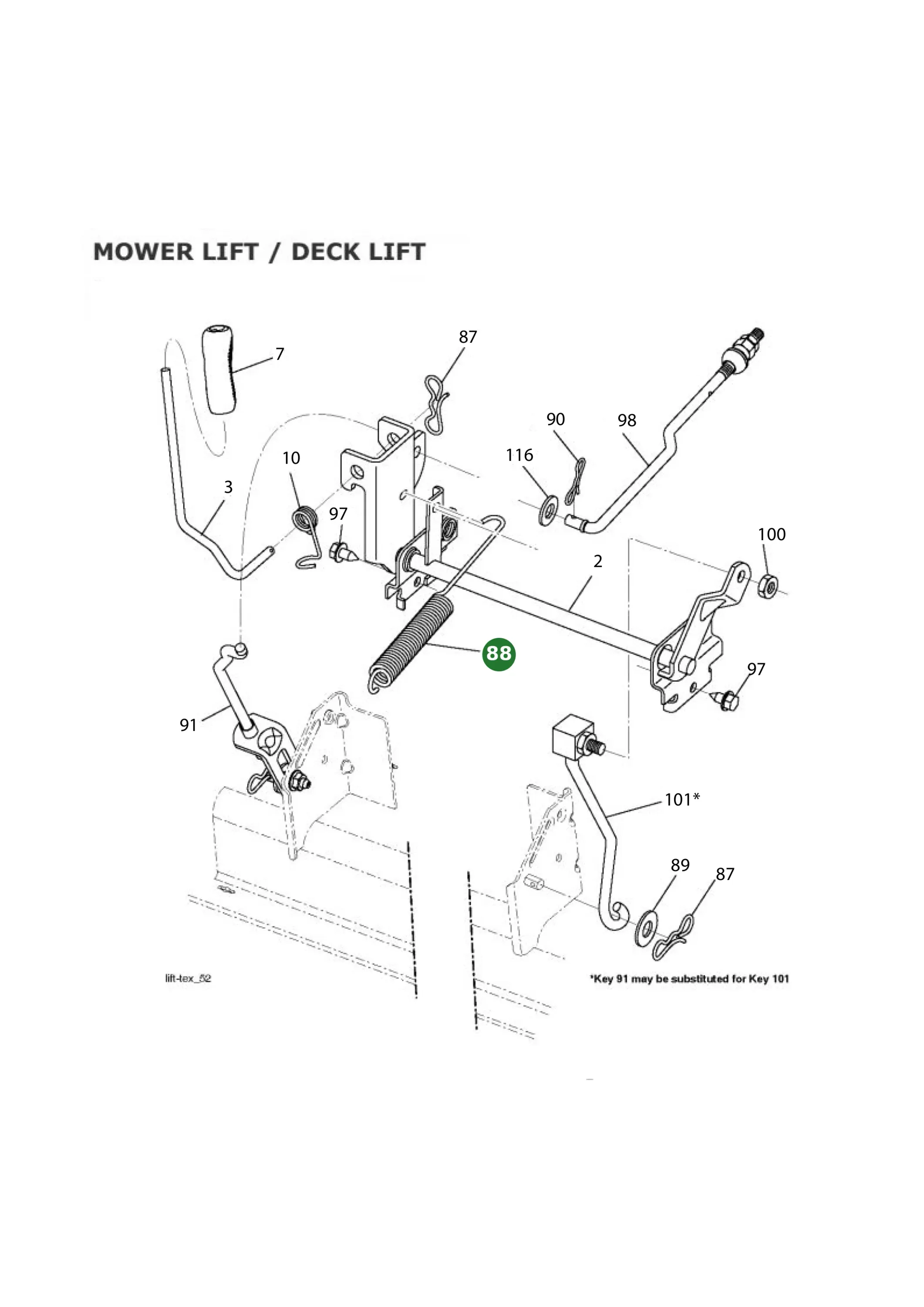 Position im Ersatzteilkatalog