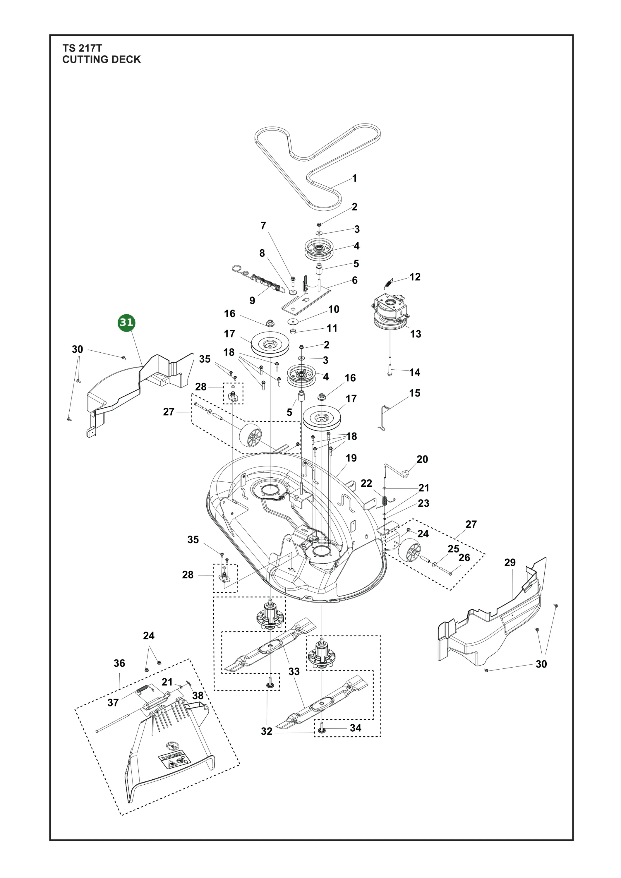 Position im Ersatzteilkatalog