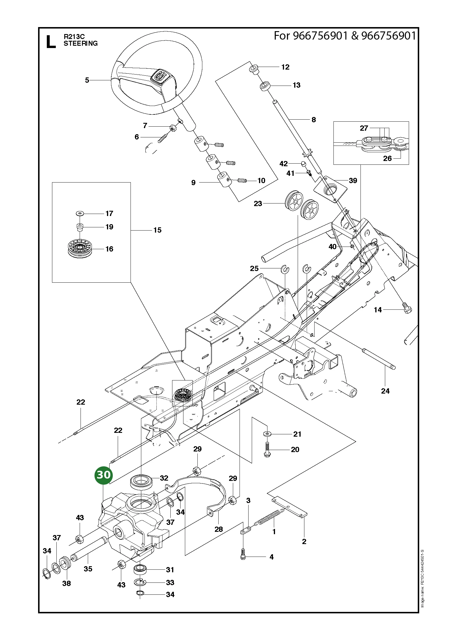 Position im Ersatzteilkatalog