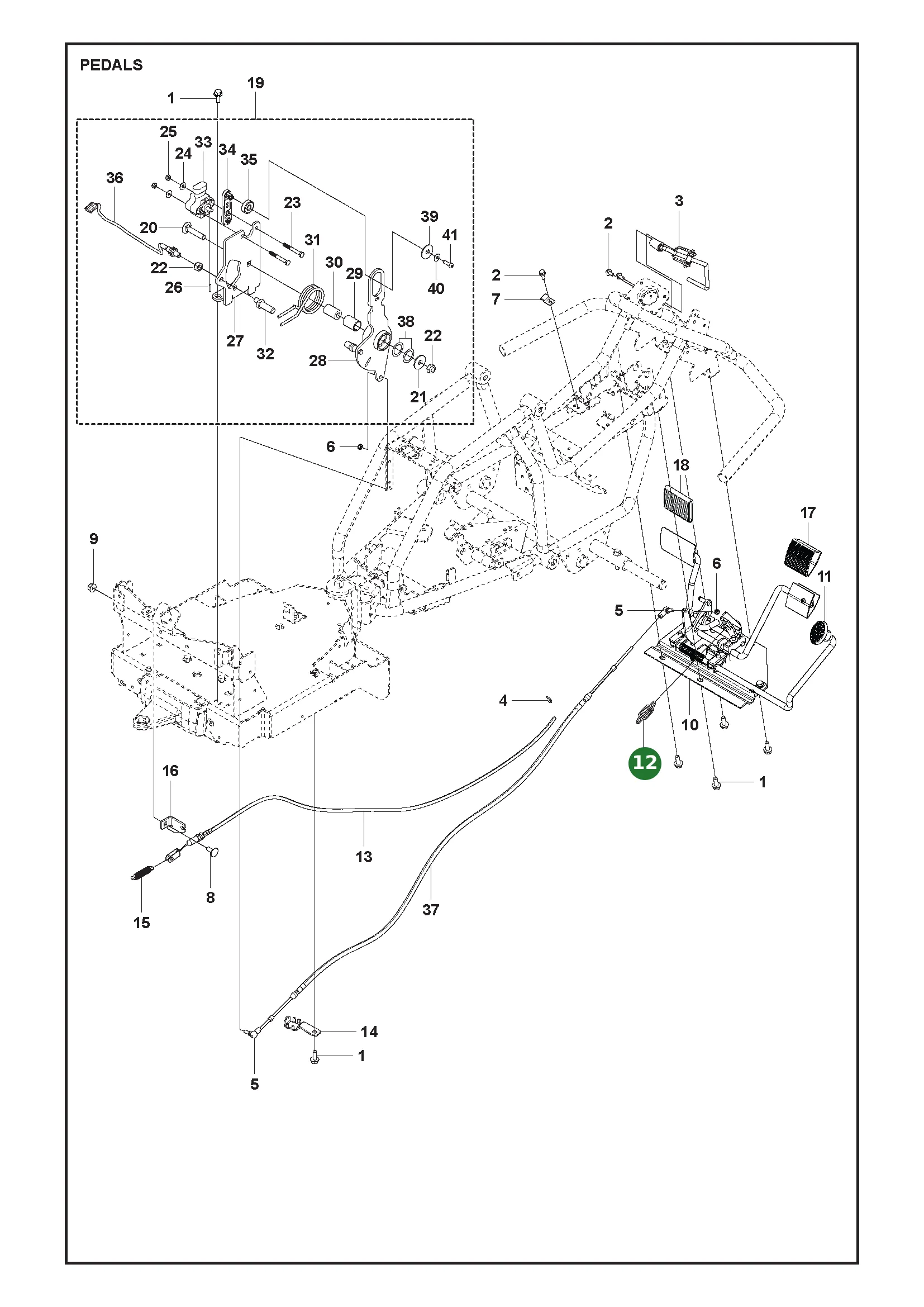 Position im Ersatzteilkatalog
