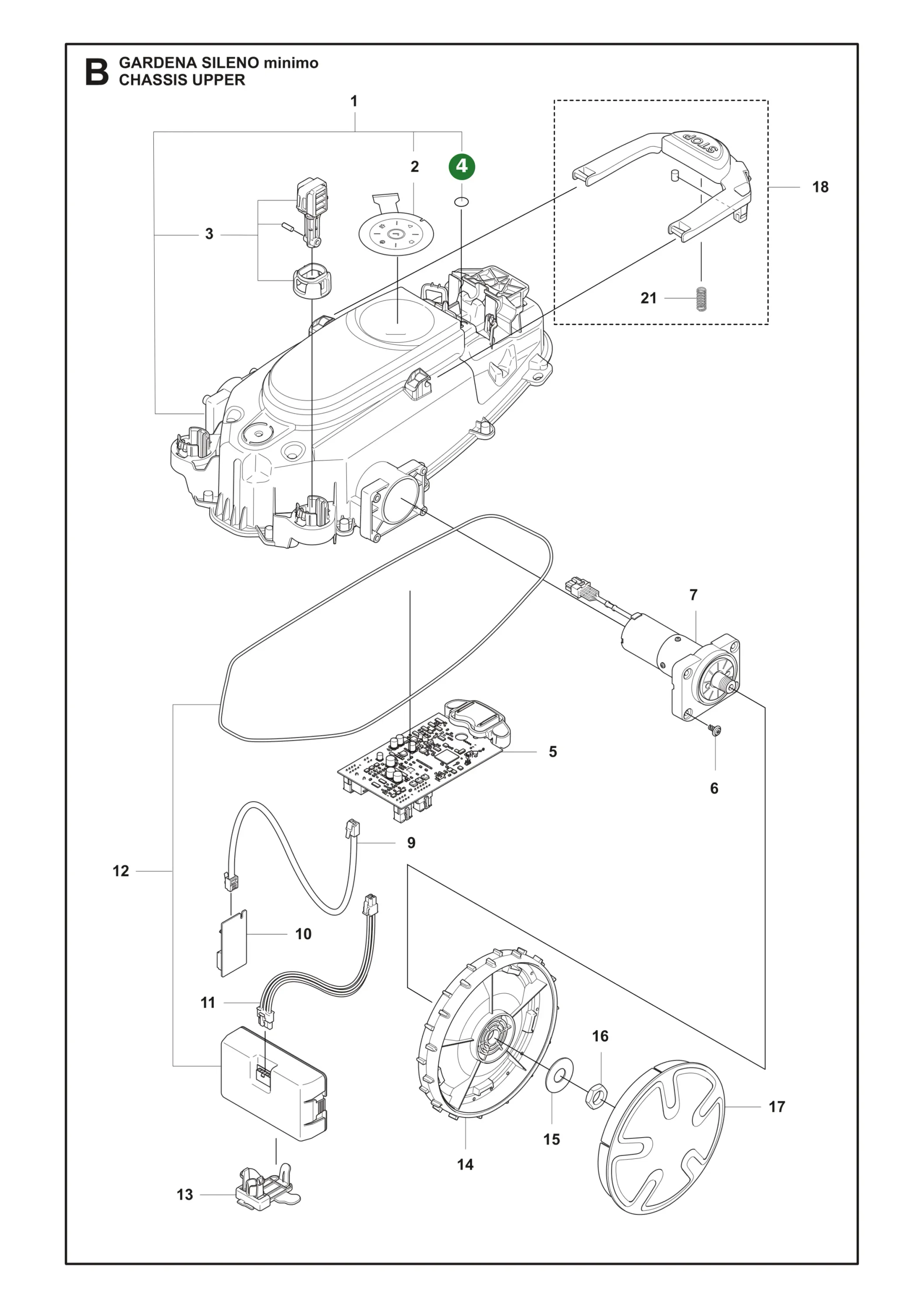 Position im Ersatzteilkatalog