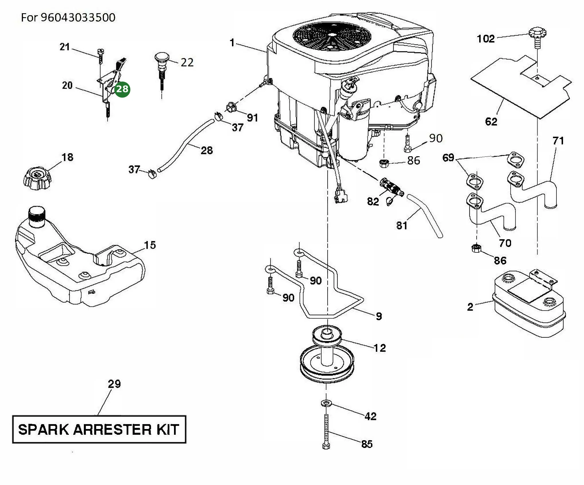 Position im Ersatzteilkatalog