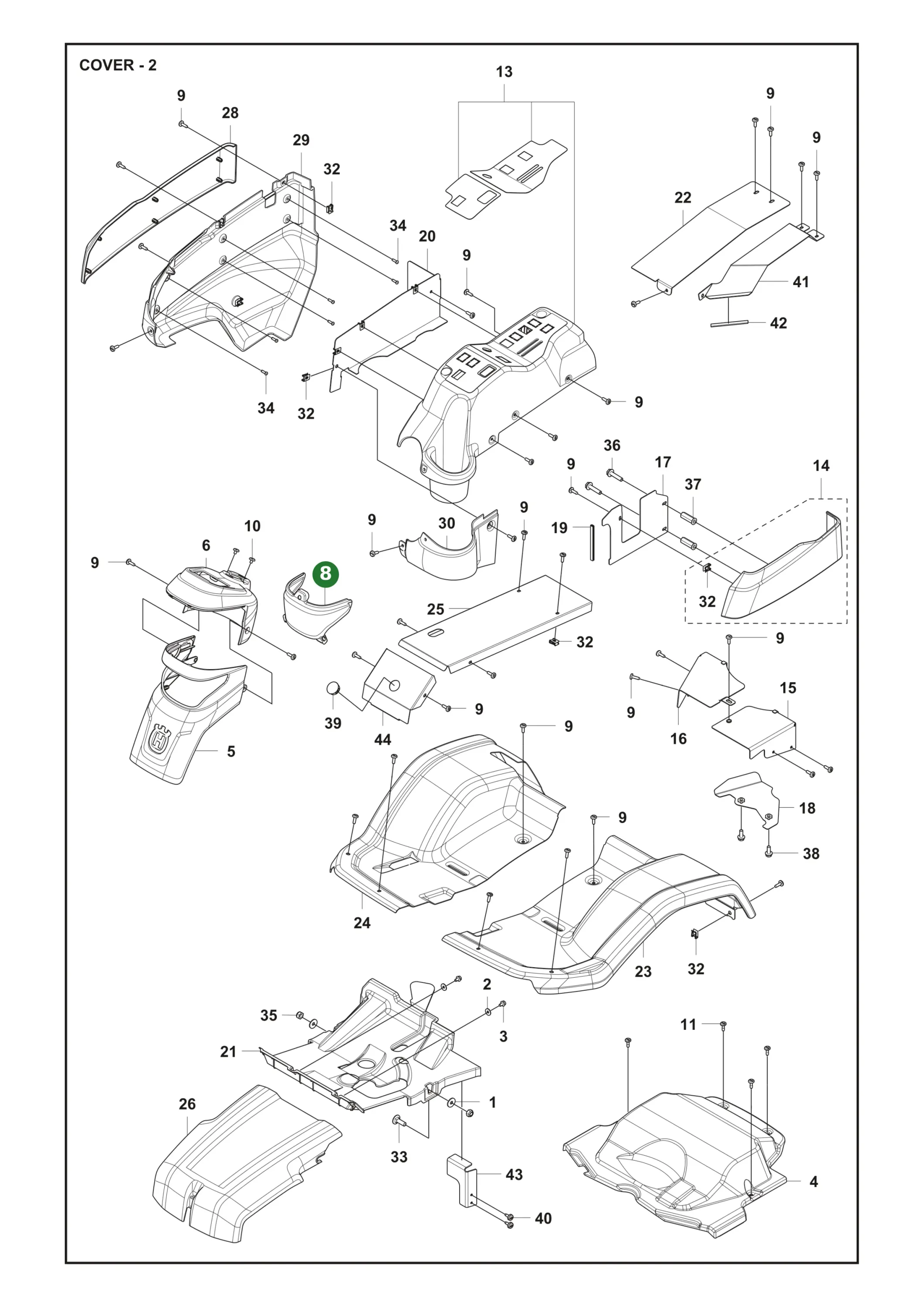 Position im Ersatzteilkatalog