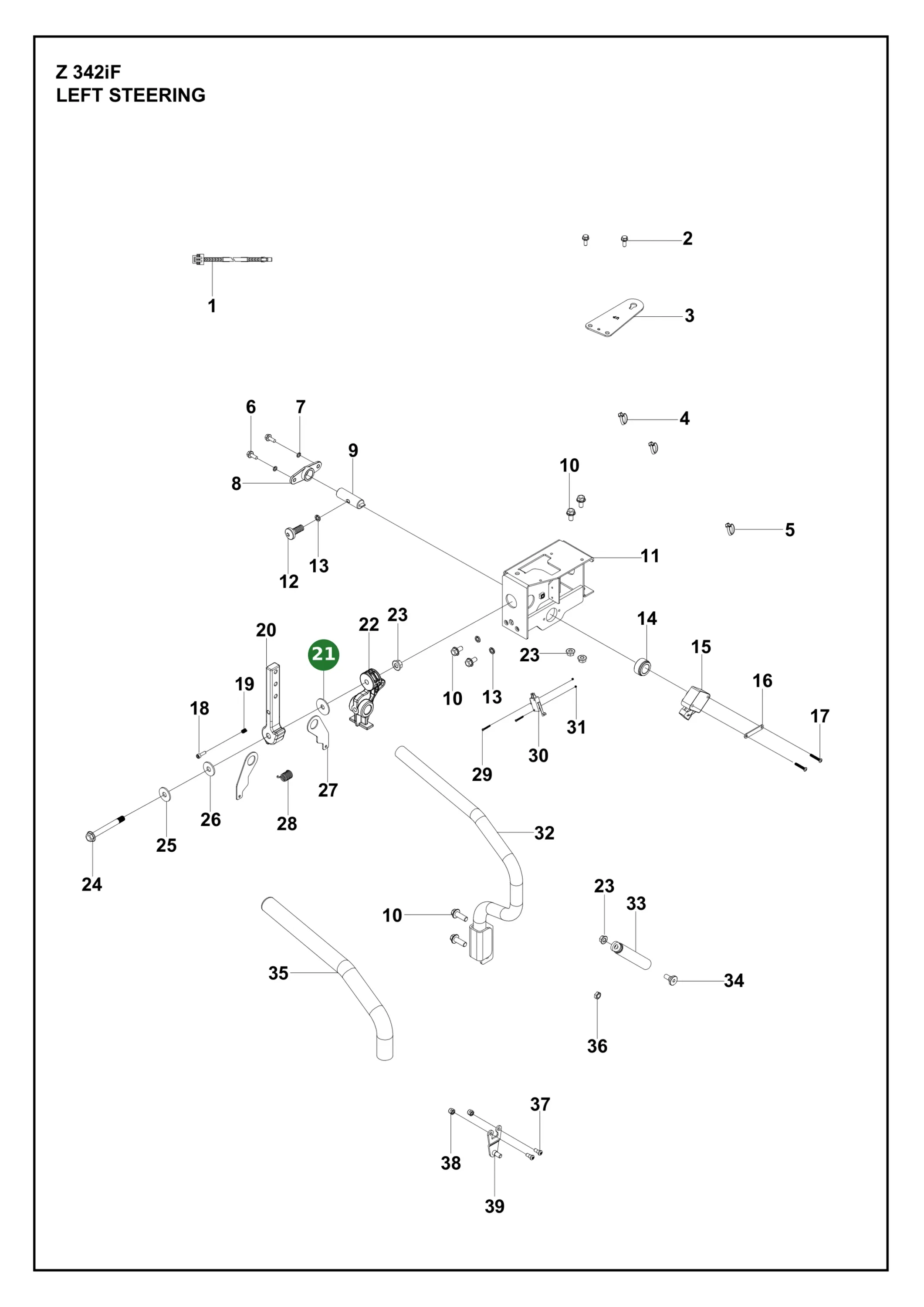 Position im Ersatzteilkatalog