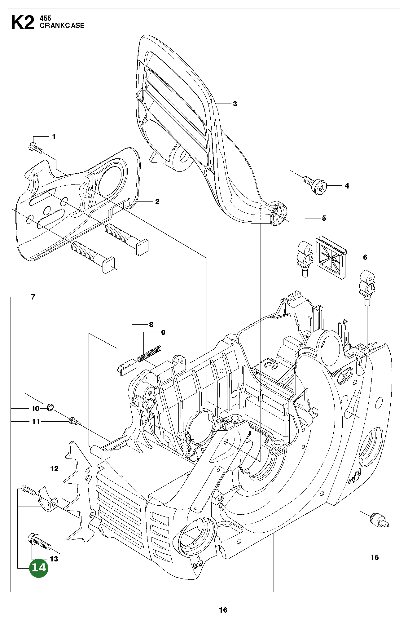 Original Satz f&uuml;r Husqvarna Motors&auml;gen