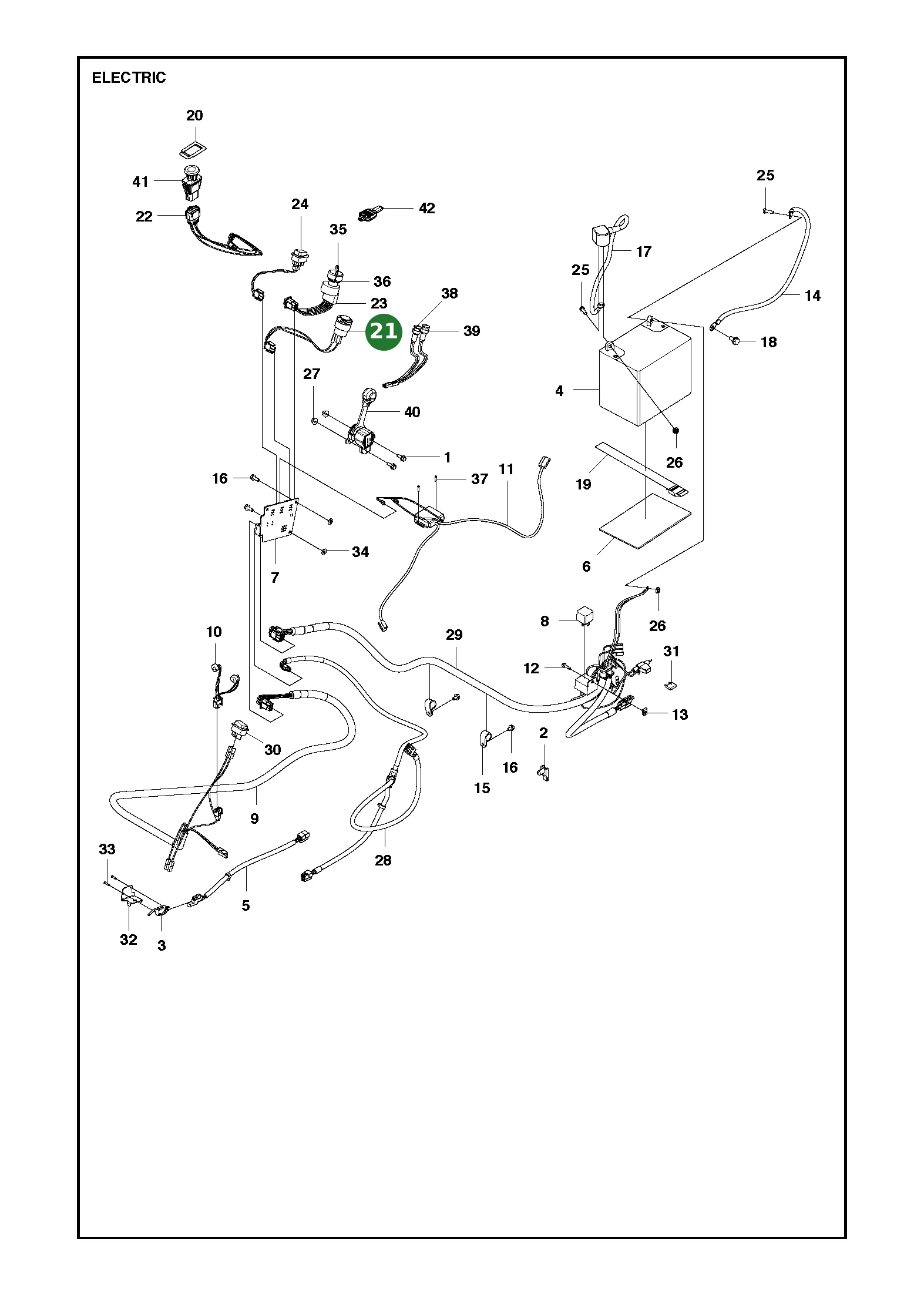 Position im Ersatzteilkatalog