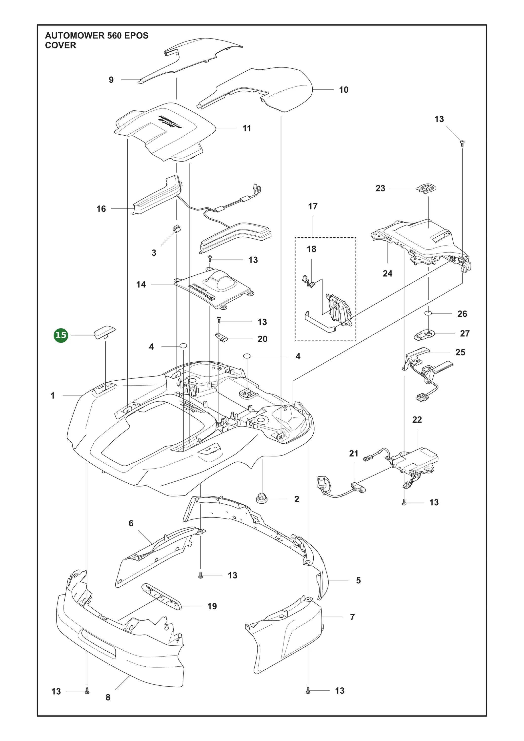 Position im Ersatzteilkatalog