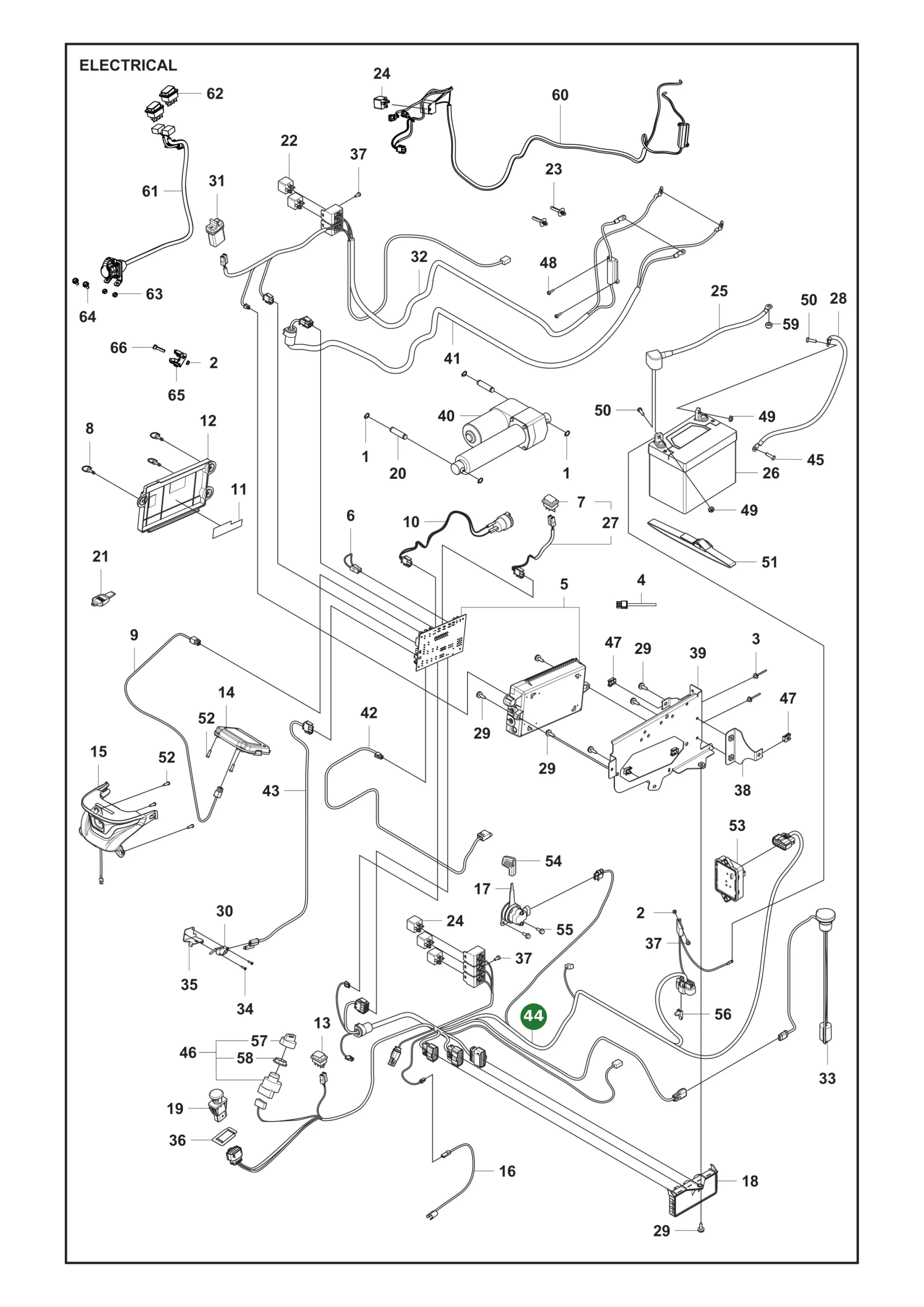 Position im Ersatzteilkatalog