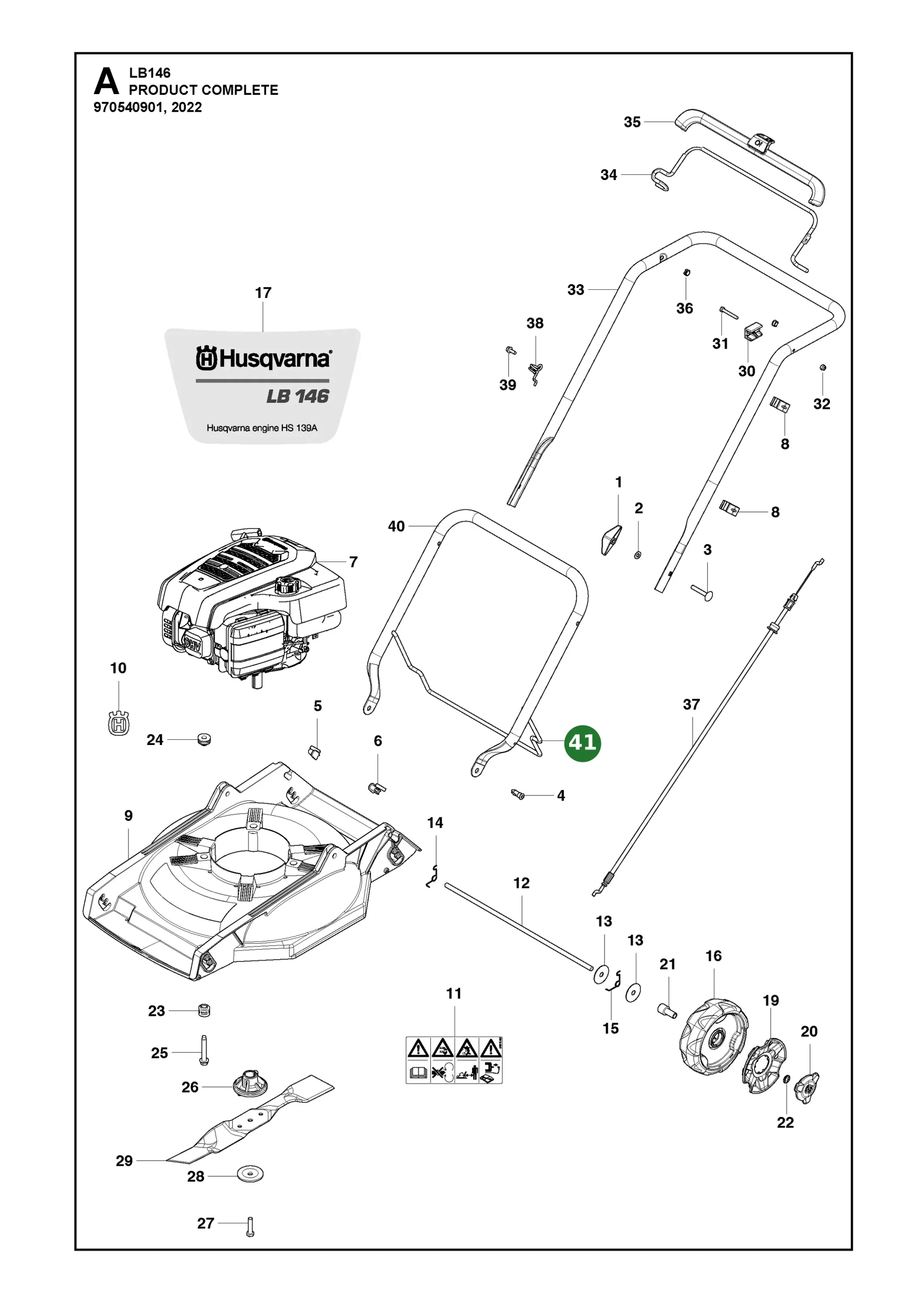 Position im Ersatzteilkatalog