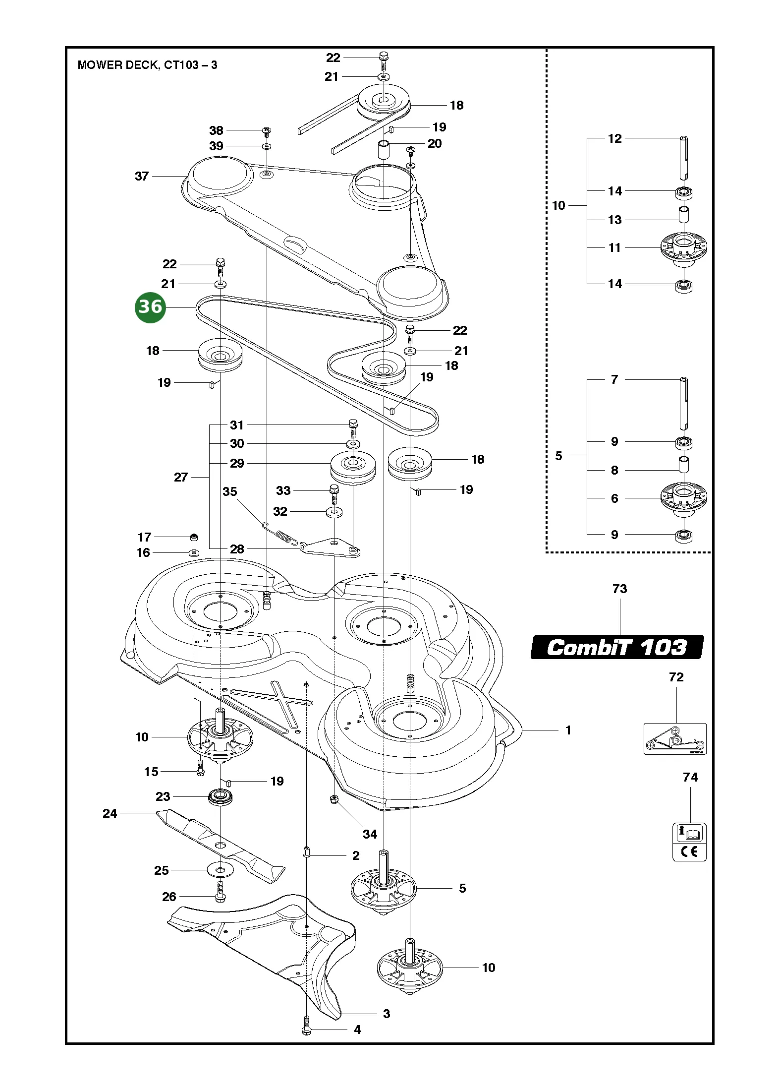 Position im Ersatzteilkatalog