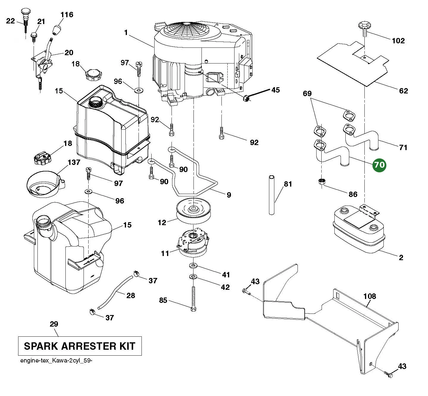 Position im Ersatzteilkatalog