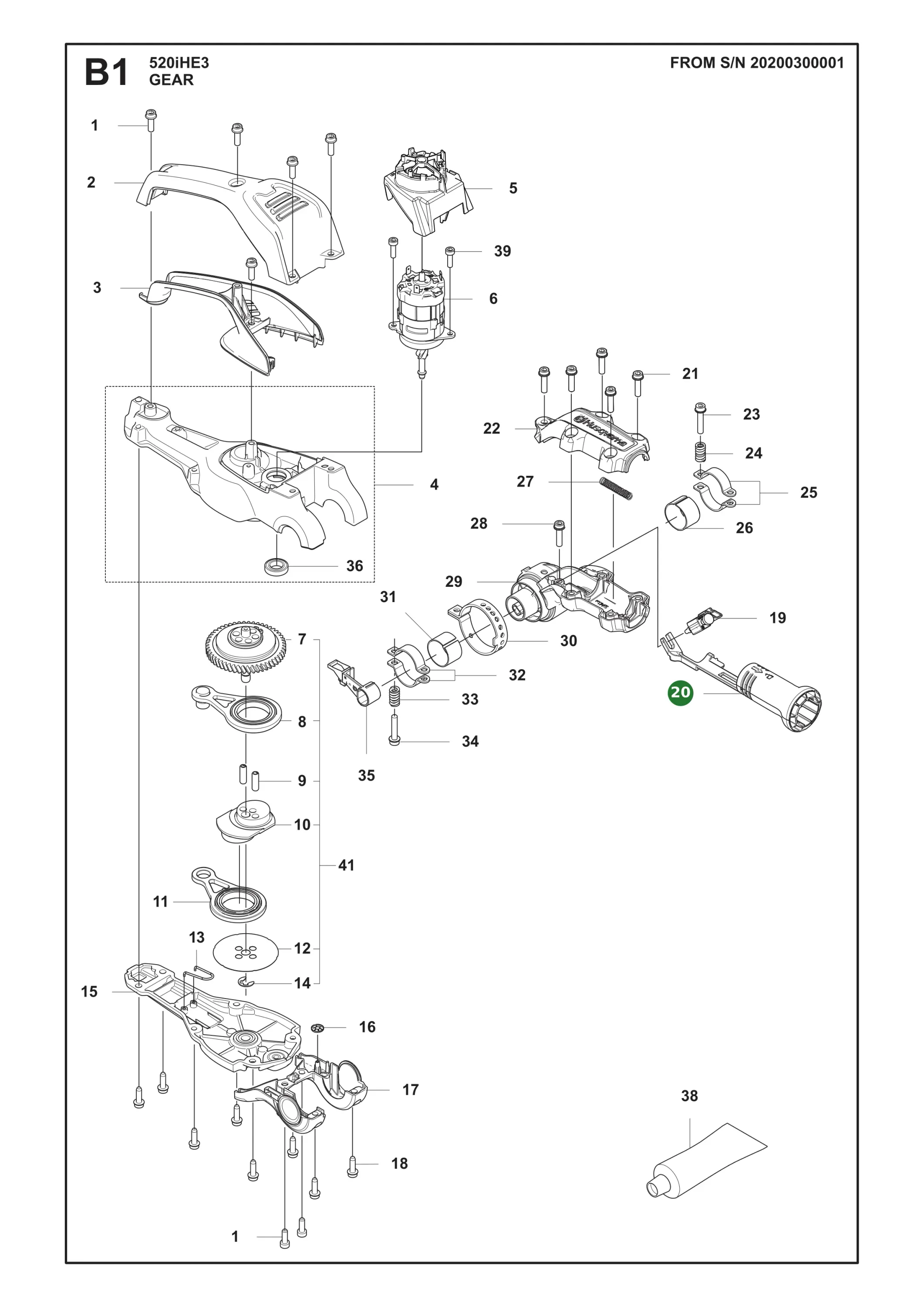 Position im Ersatzteilkatalog