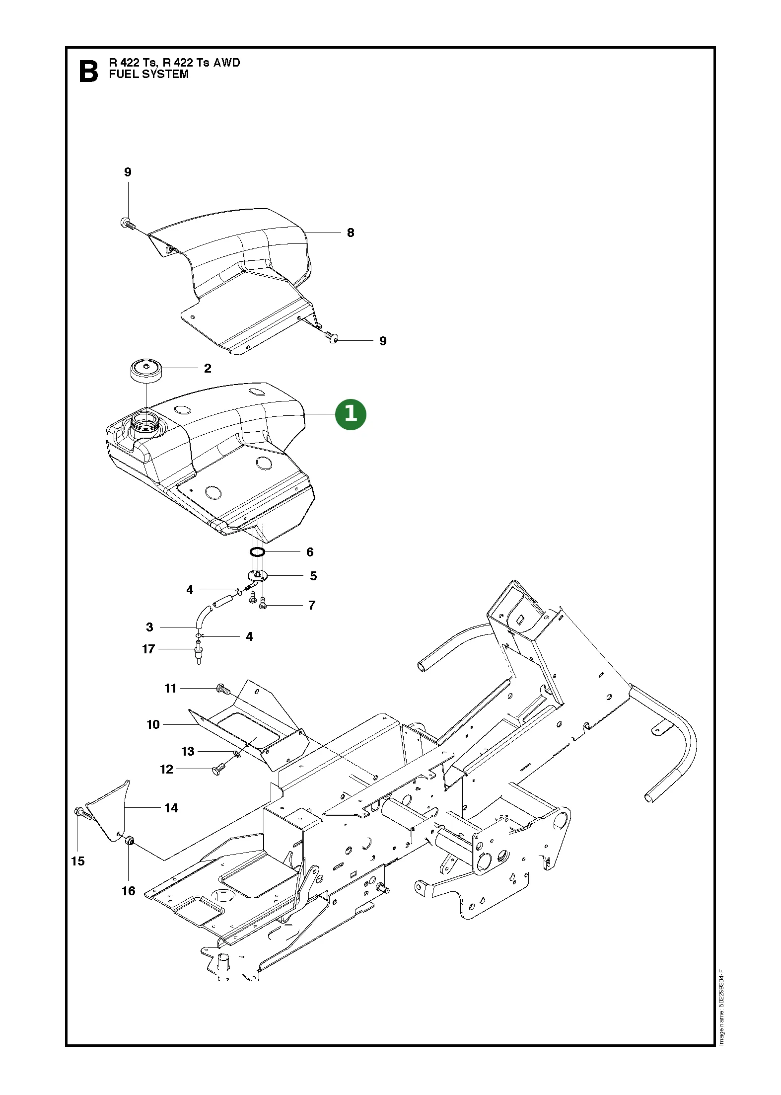 Position im Ersatzteilkatalog