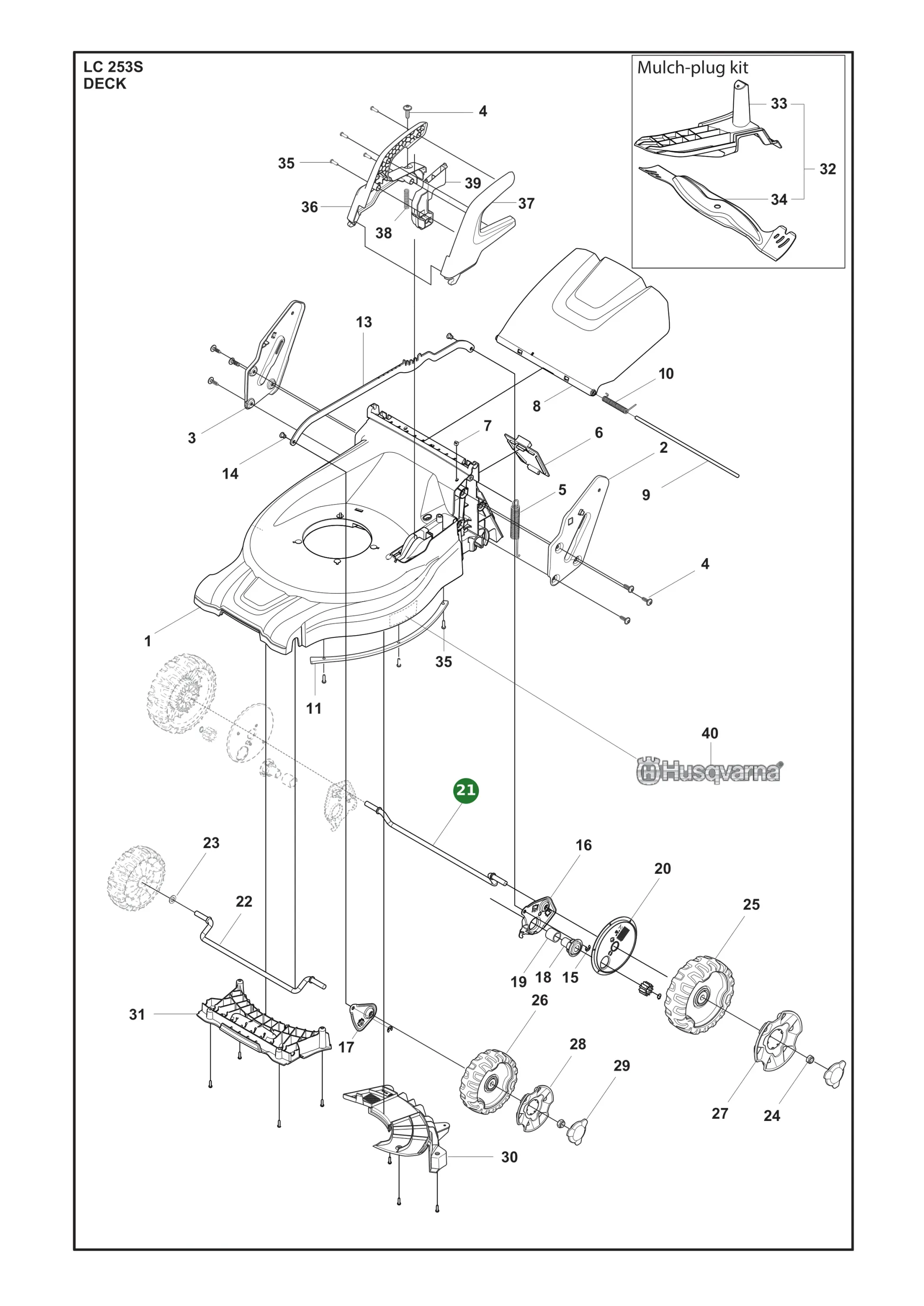 Position im Ersatzteilkatalog