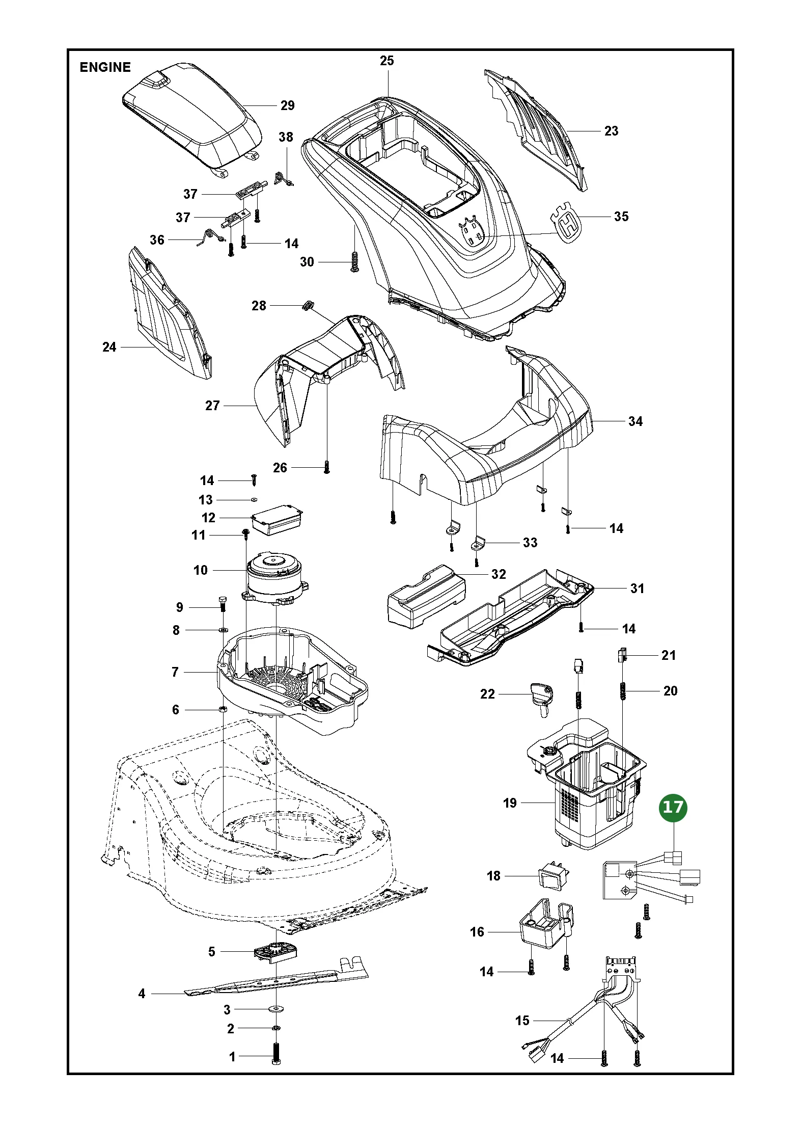 Position im Ersatzteilkatalog