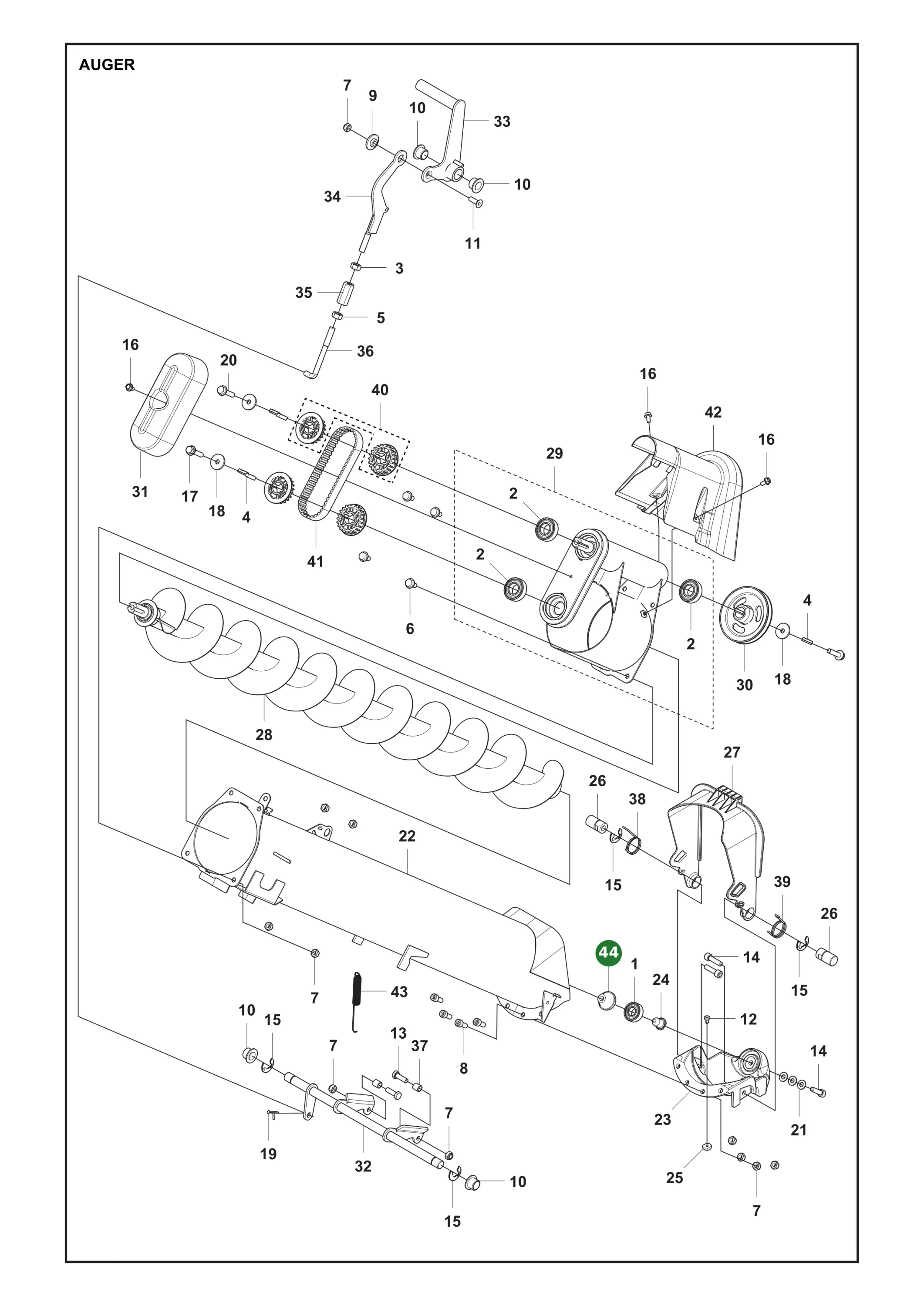 Position im Ersatzteilkatalog