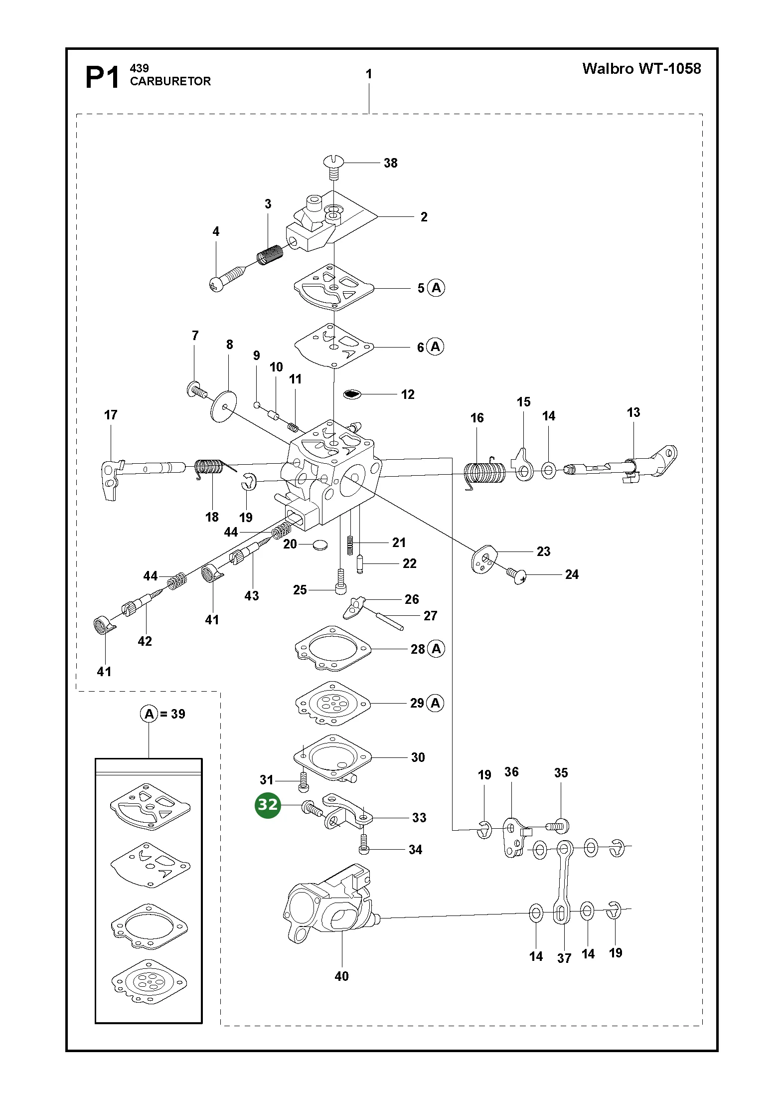 Position im Ersatzteilkatalog
