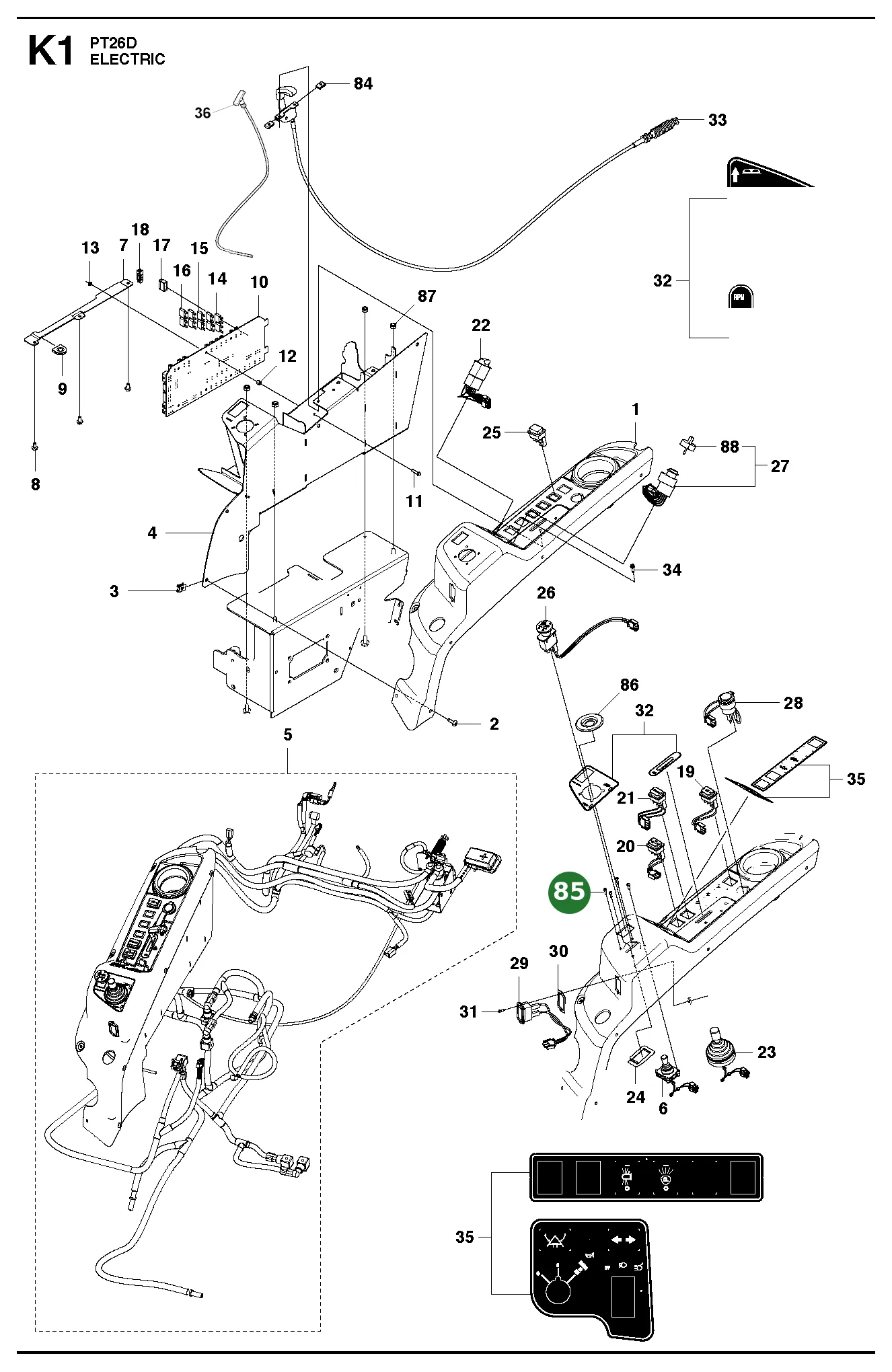 Position im Ersatzteilkatalog