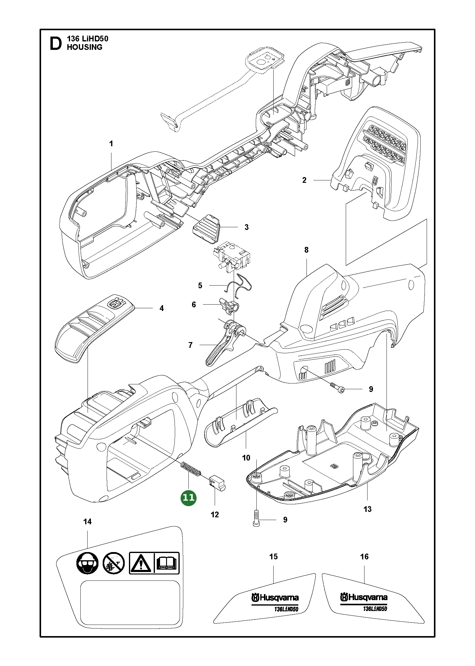 Position im Ersatzteilkatalog