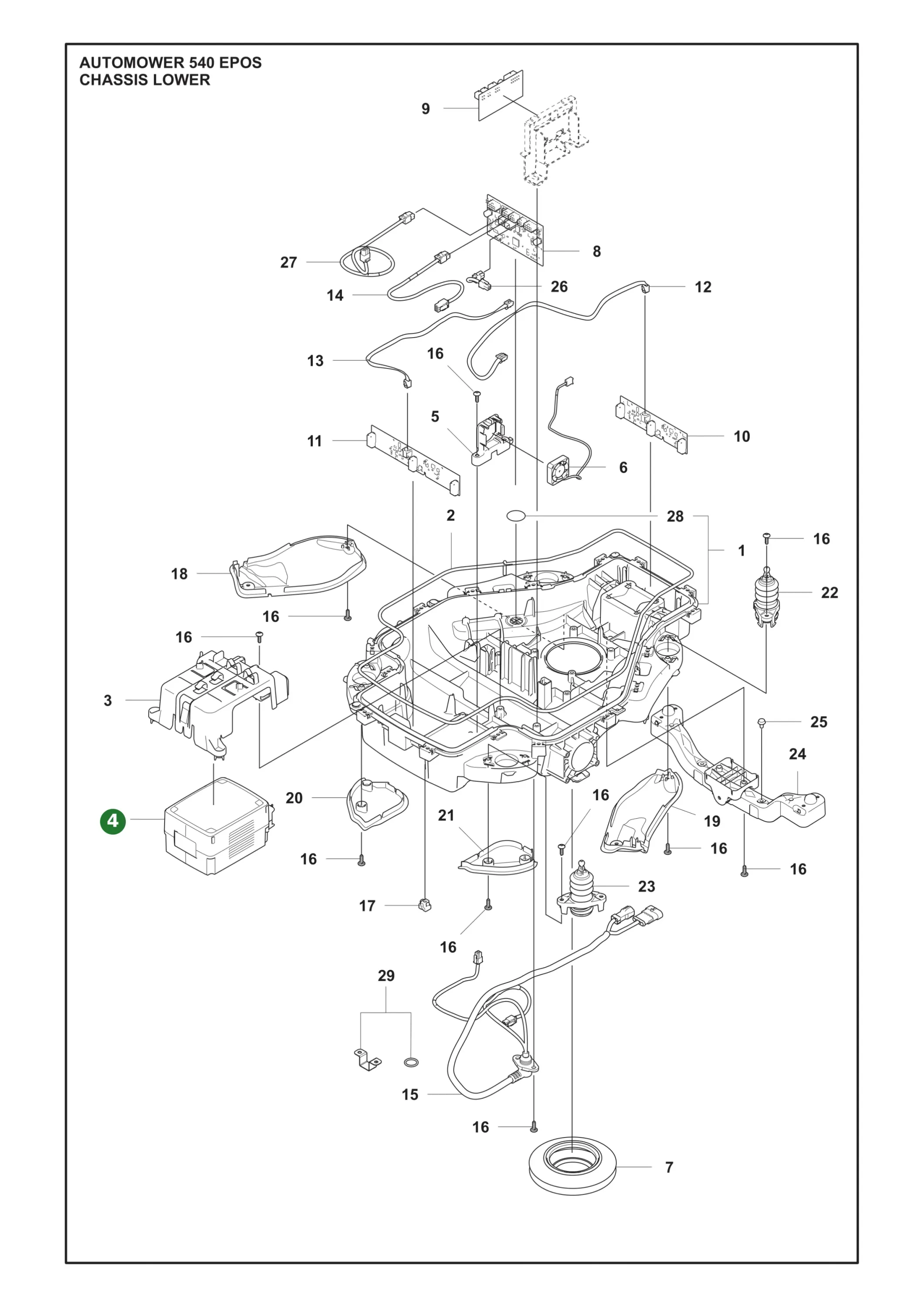 Position im Ersatzteilkatalog