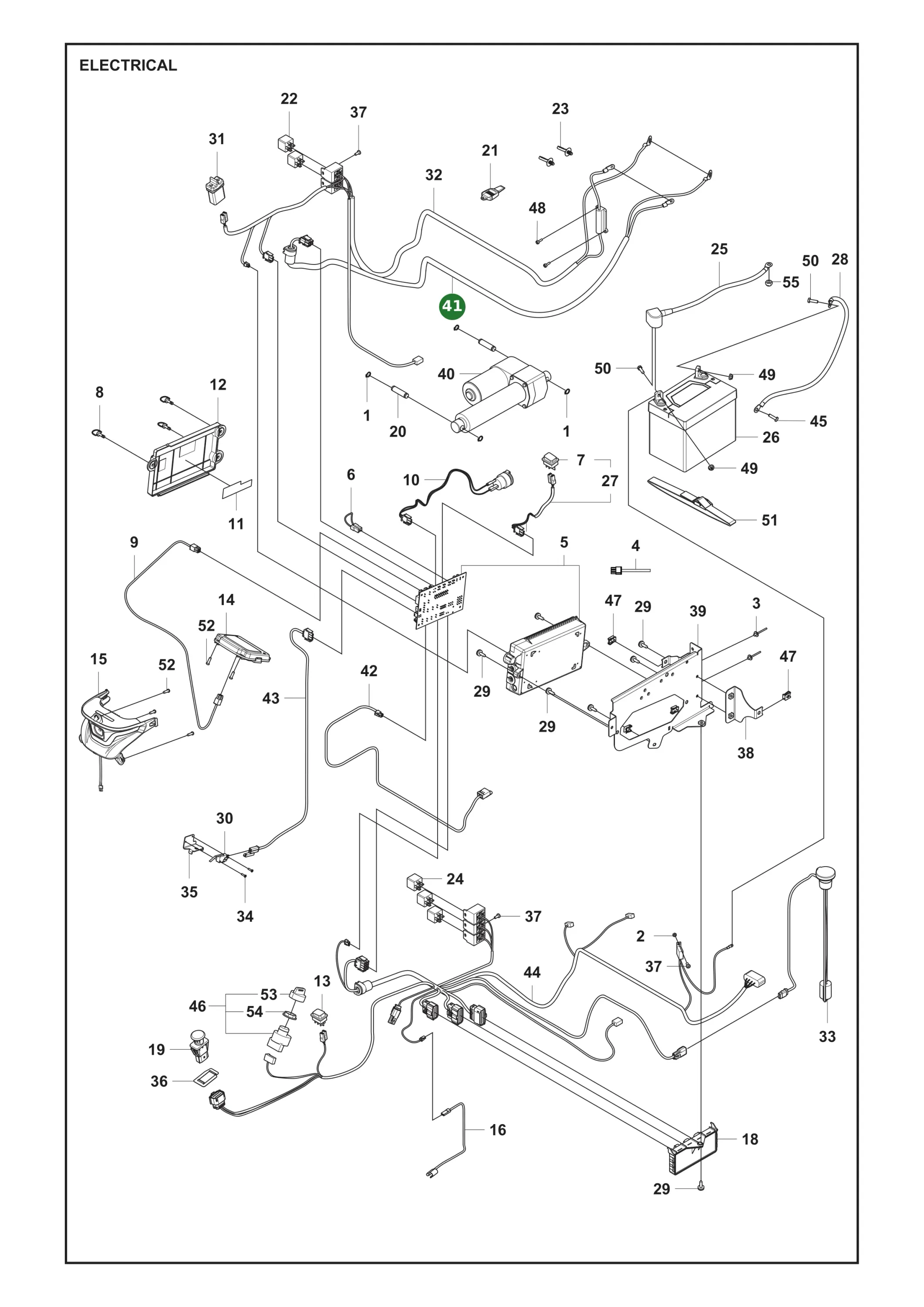 Position im Ersatzteilkatalog