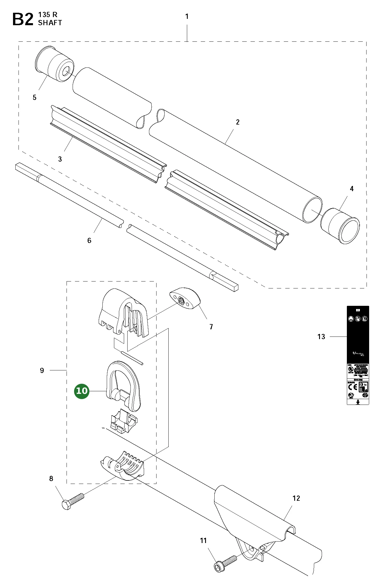 Position im Ersatzteilkatalog