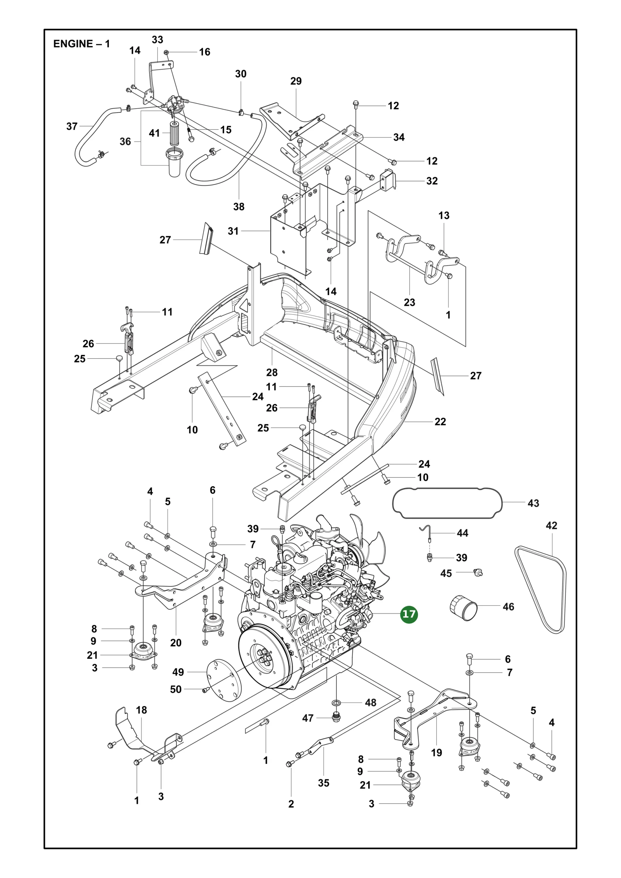 Position im Ersatzteilkatalog