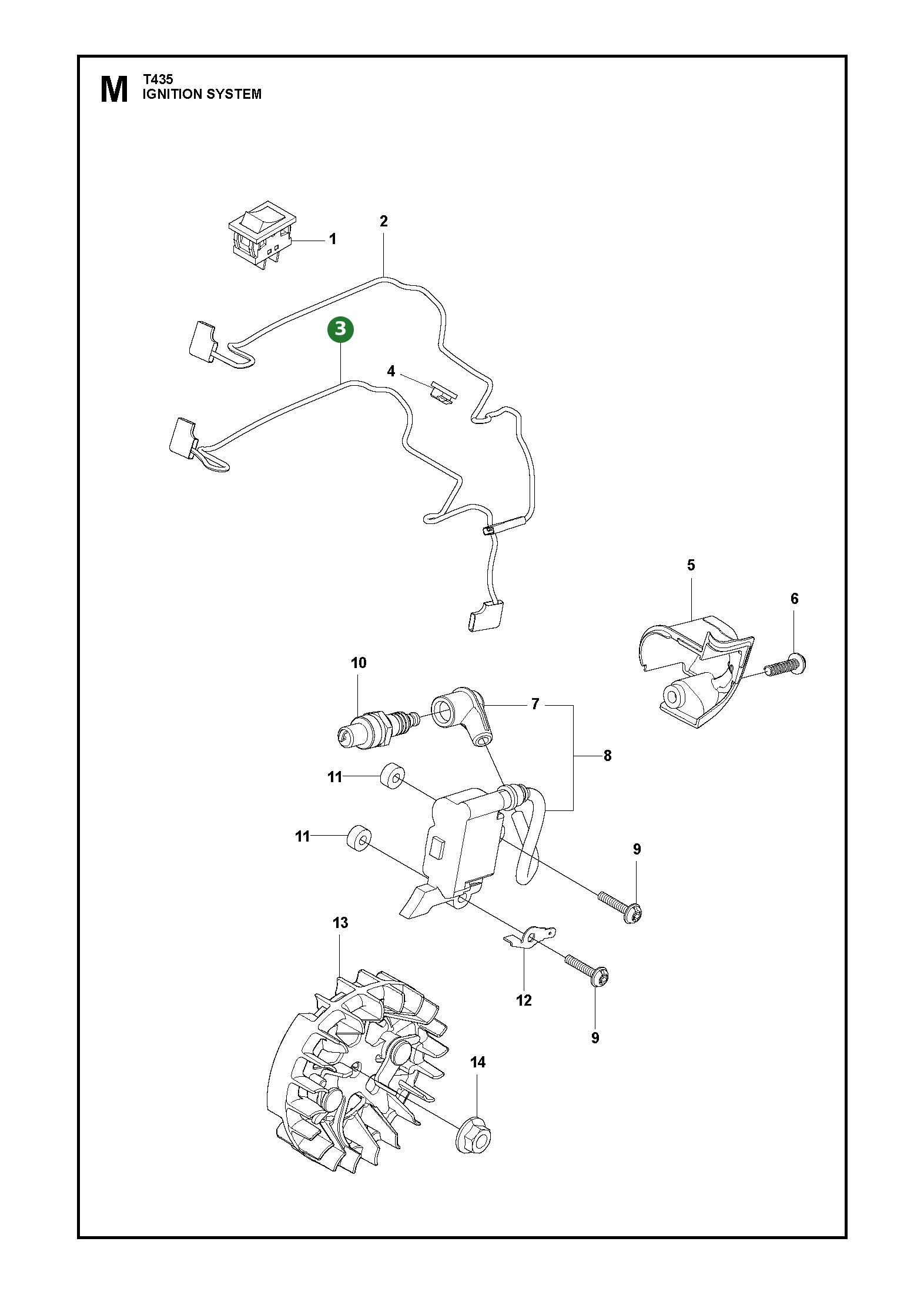 Position im Ersatzteilkatalog