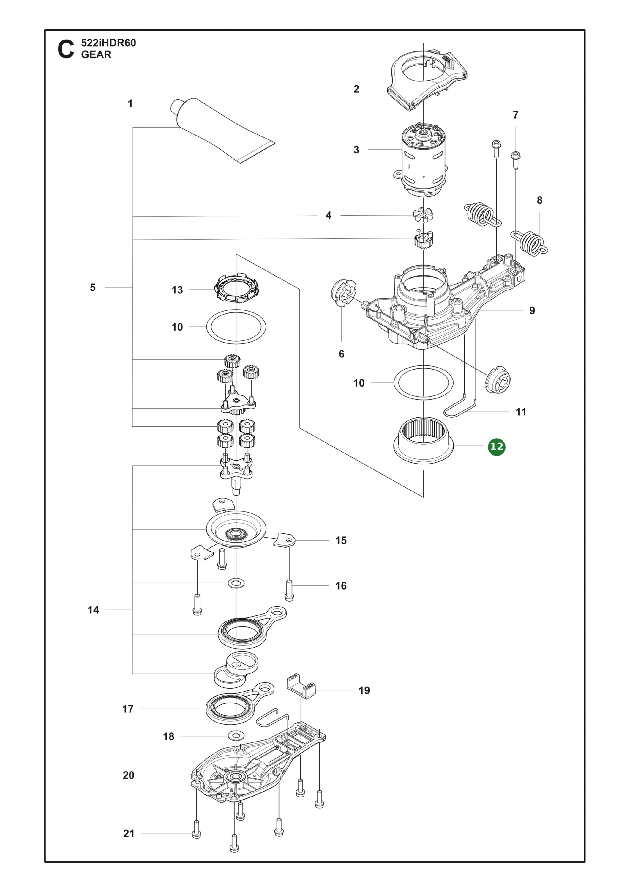 Position im Ersatzteilkatalog