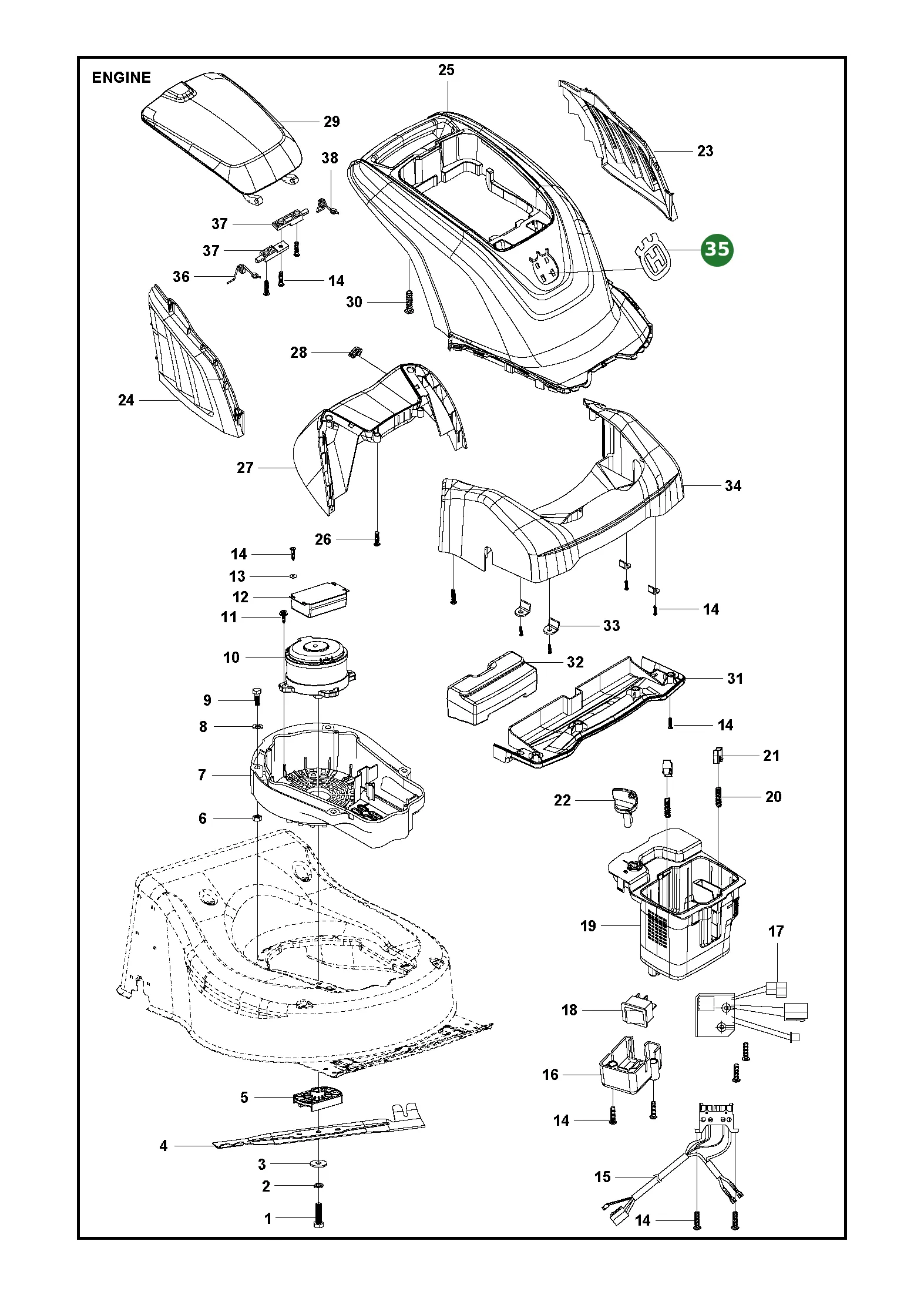 Position im Ersatzteilkatalog