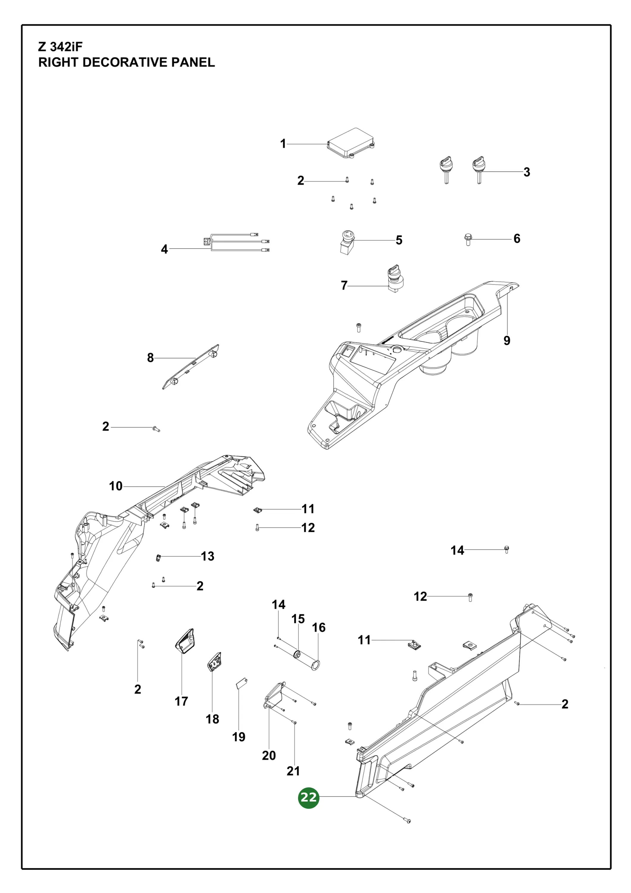 Position im Ersatzteilkatalog