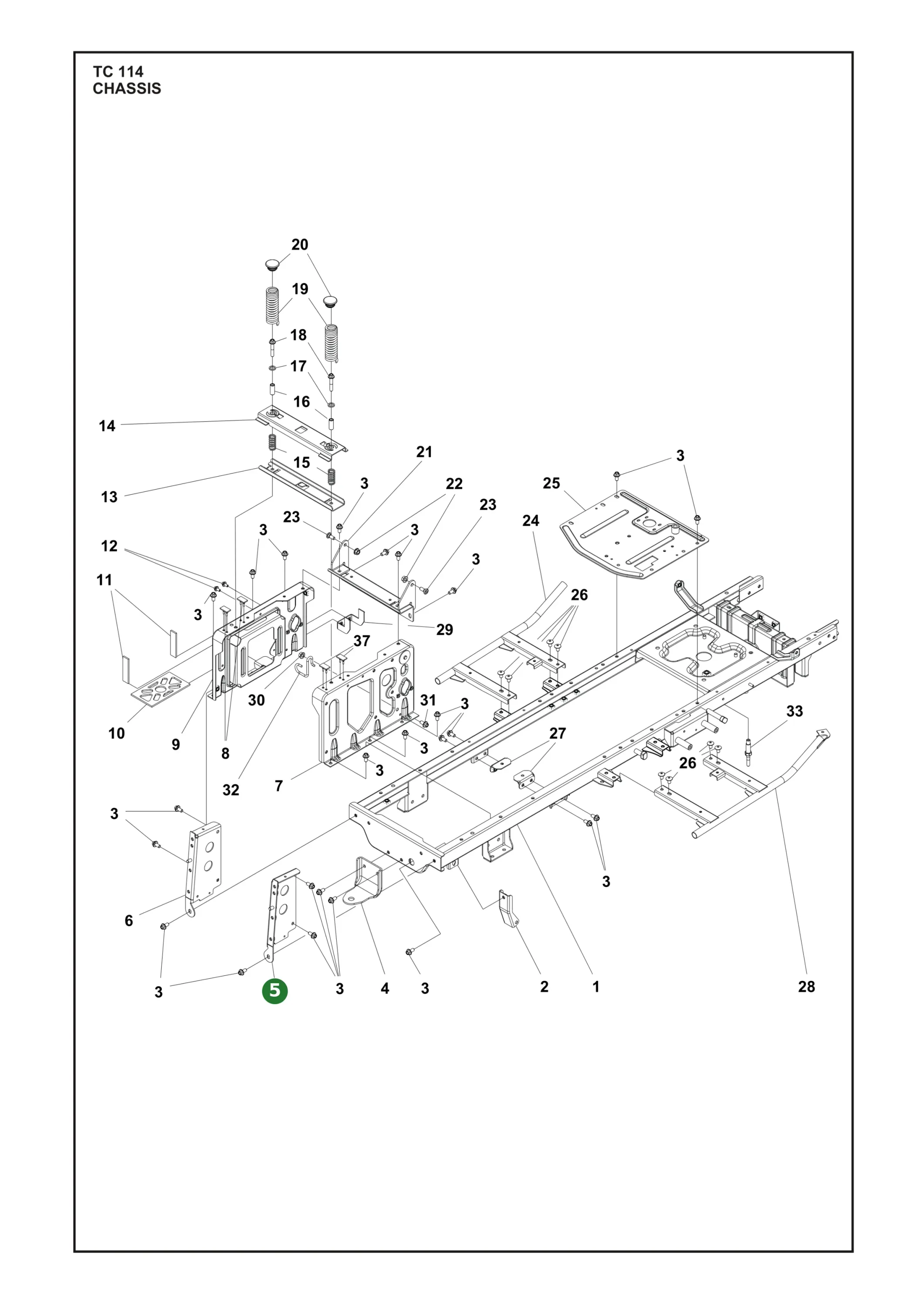 Position im Ersatzteilkatalog