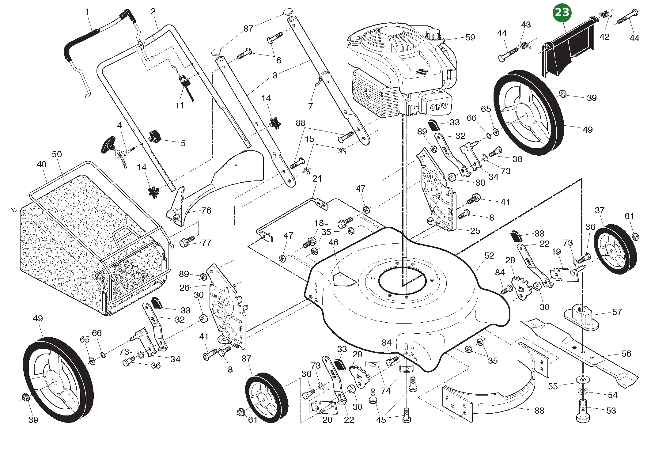 Position im Ersatzteilkatalog