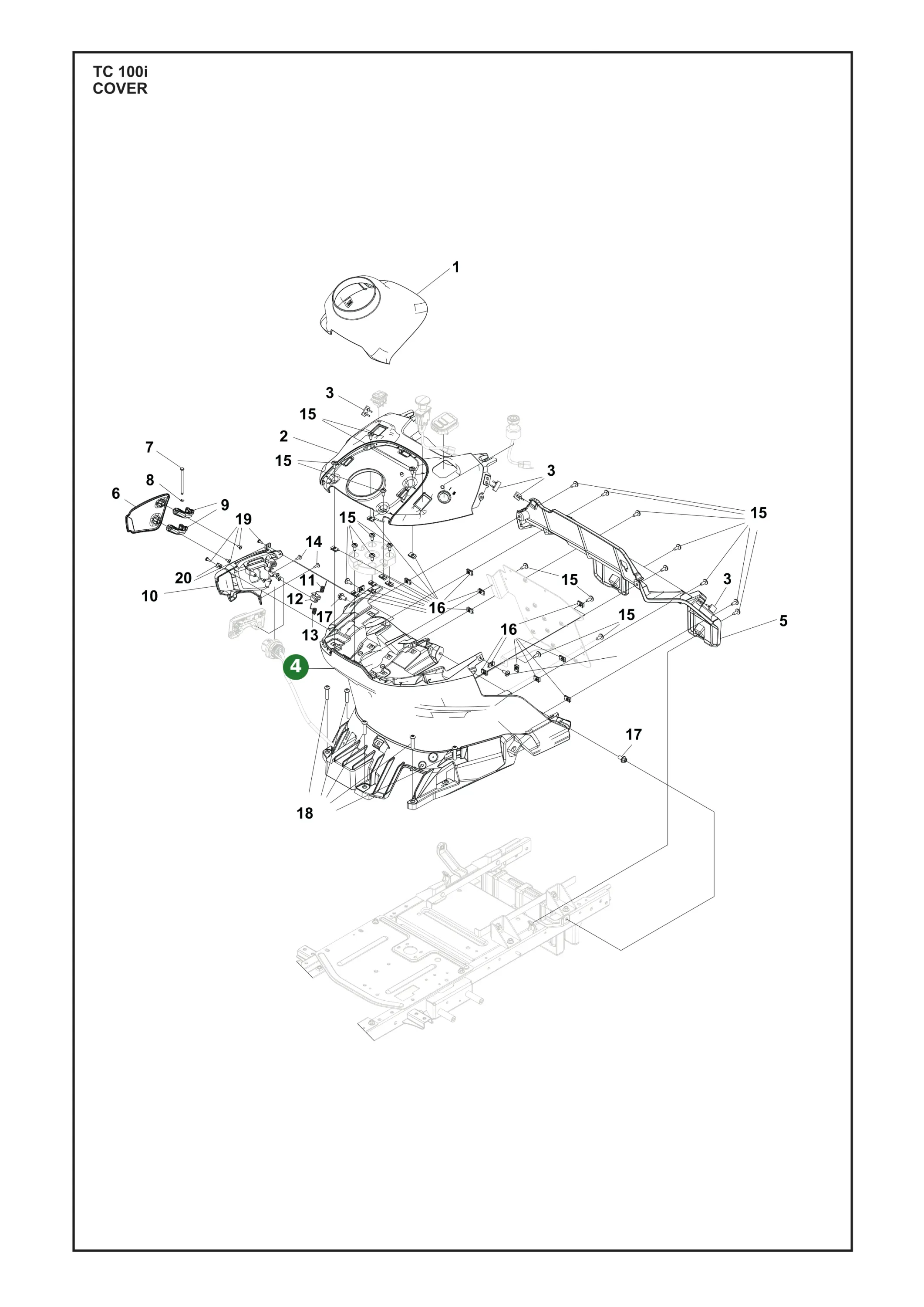 Position im Ersatzteilkatalog