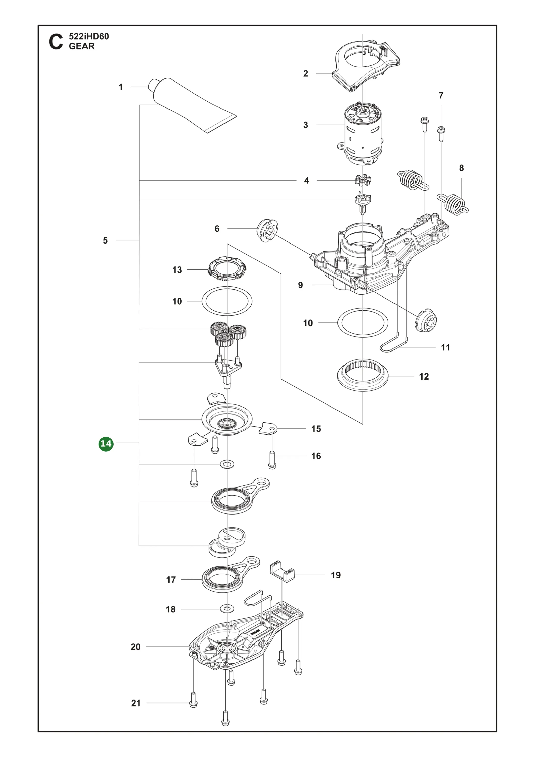 Position im Ersatzteilkatalog