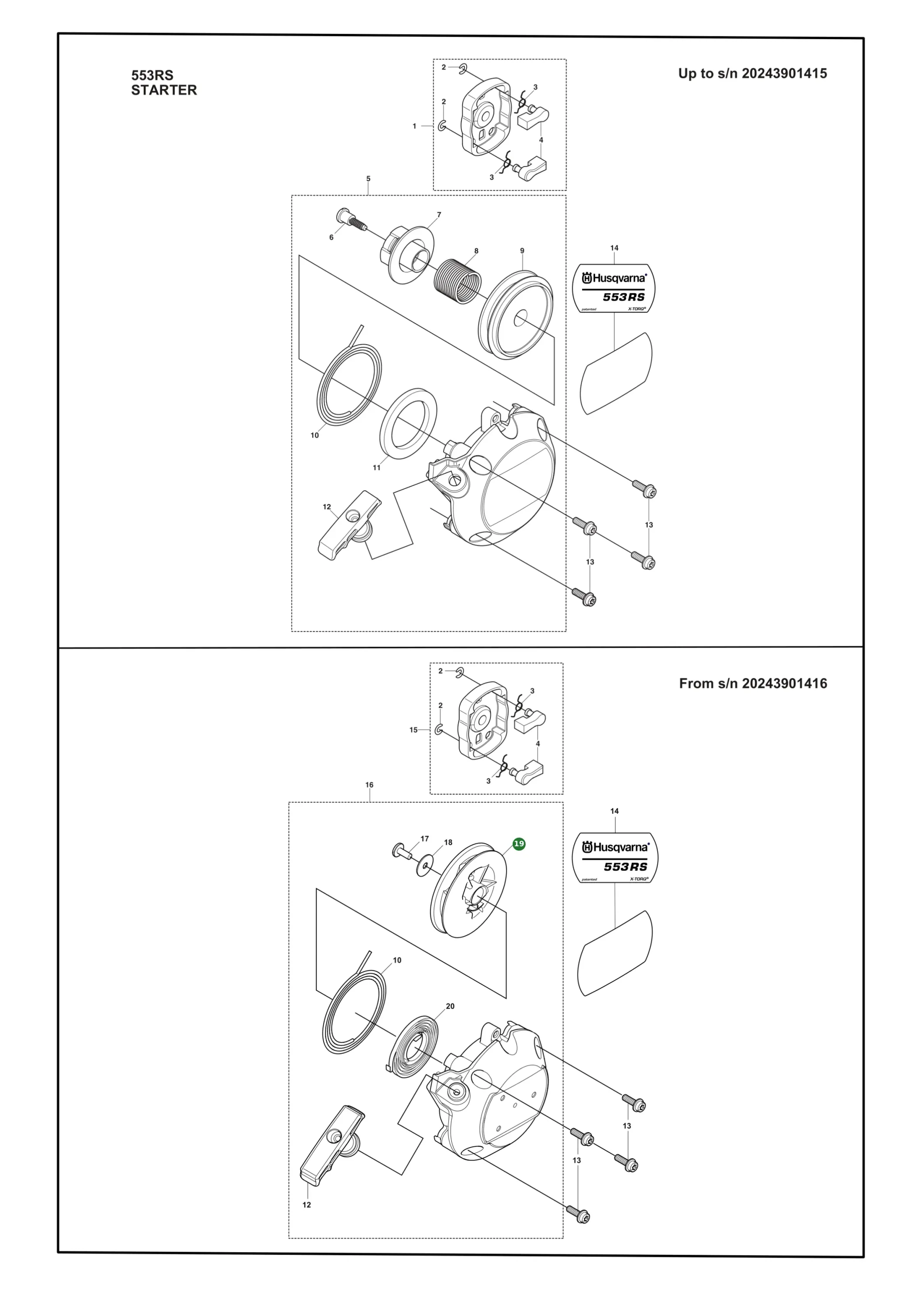 Position im Ersatzteilkatalog