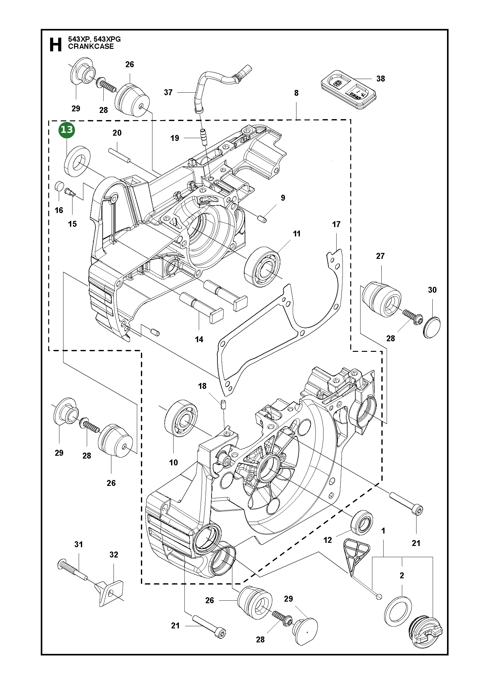 Position im Ersatzteilkatalog