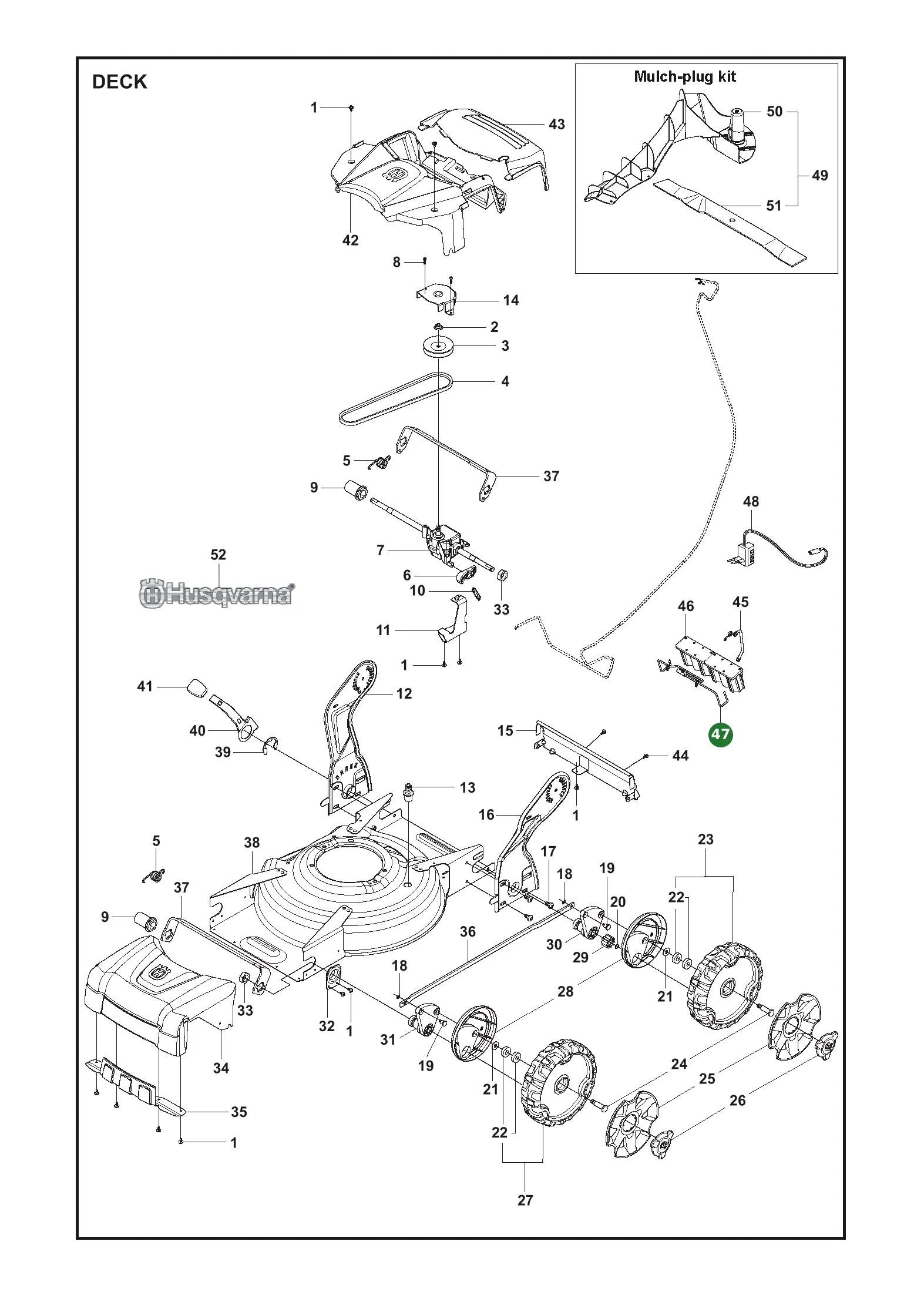 Position im Ersatzteilkatalog