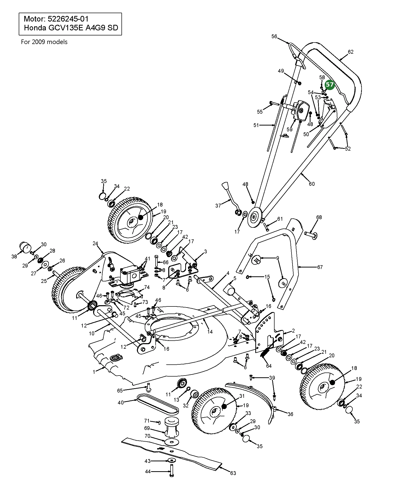Position im Ersatzteilkatalog